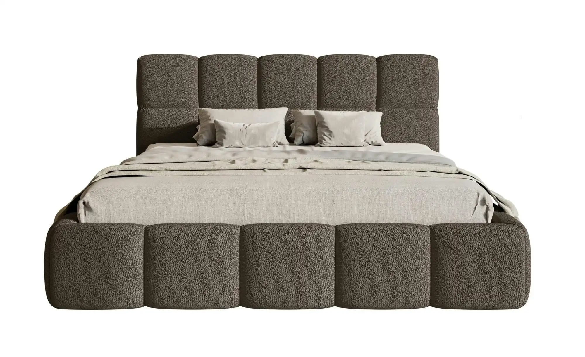 Selsey Polsterbett  Cloudy ¦ braun ¦ Maße (cm): B: 220 H: 96 Betten > Polst günstig online kaufen