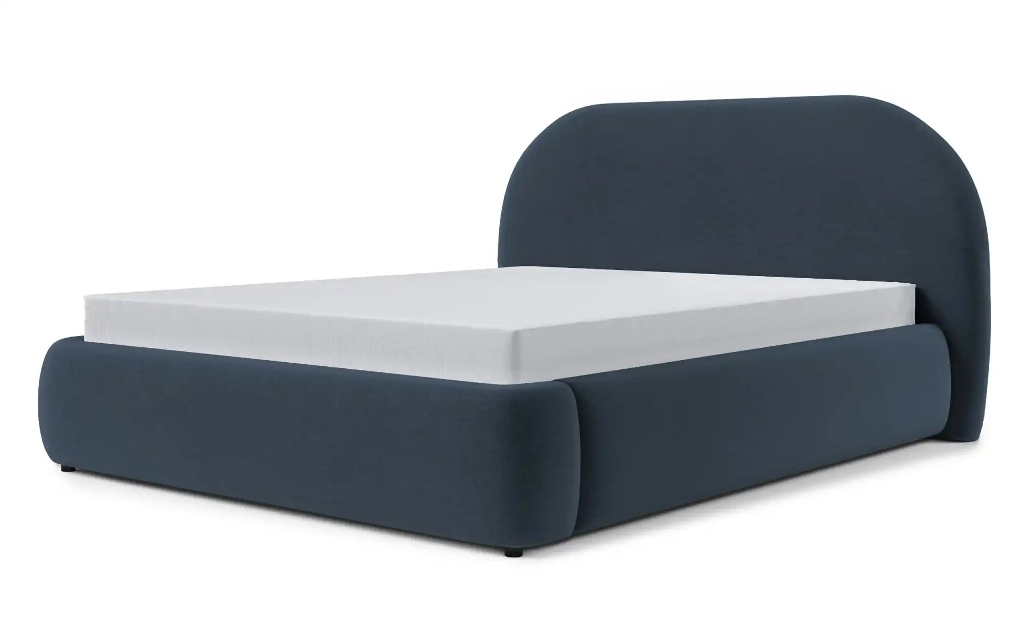 Polsterbett mit Bettkasten   ¦ blau ¦ Maße (cm): B: 218 H: 116 Betten > Pol günstig online kaufen