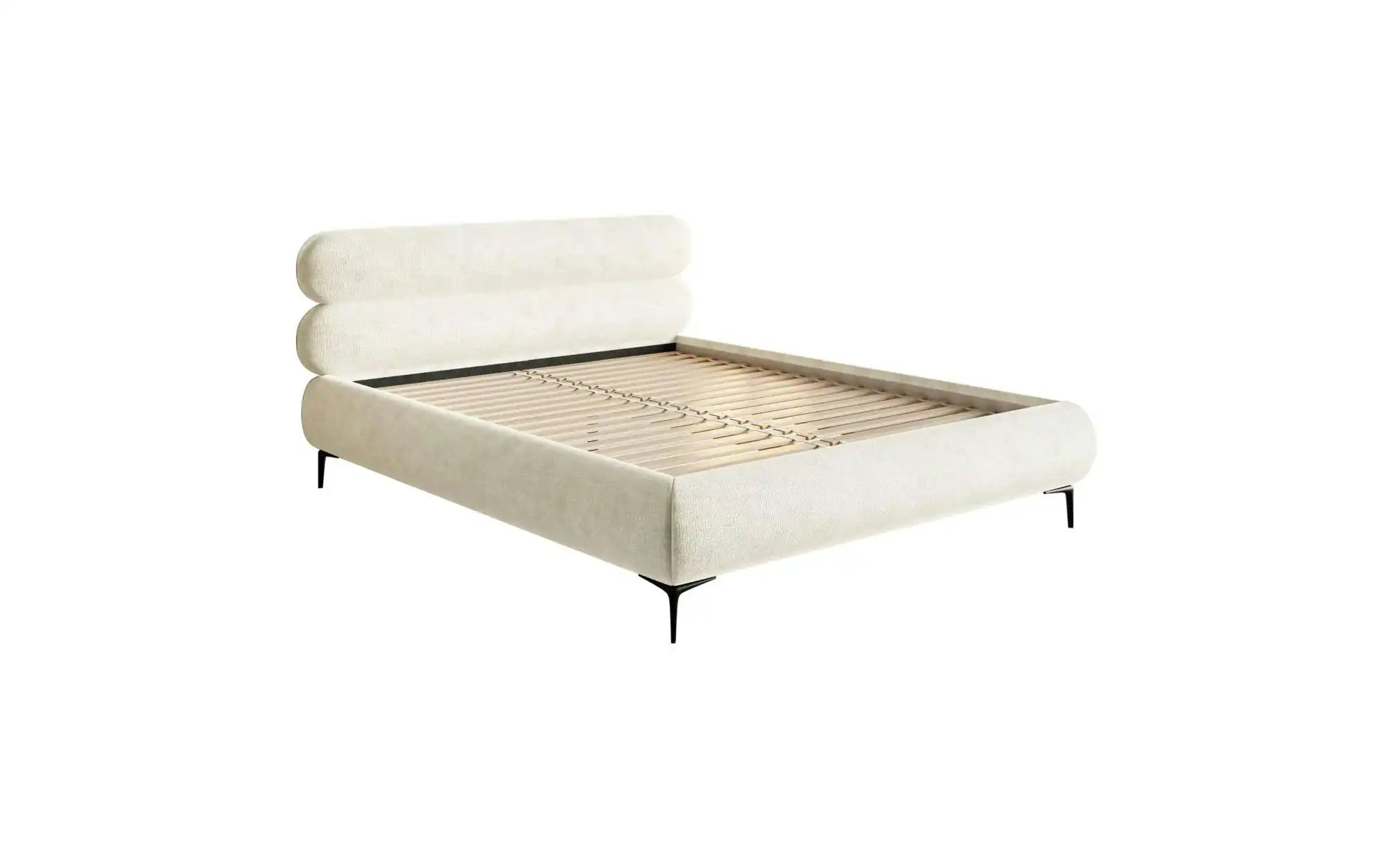 Thumbnail - Selsey Polsterbett in Chenille Roule ¦ creme ¦ Maße (cm): B: 213 H: 96 Betten > Polsterbetten - Höffner