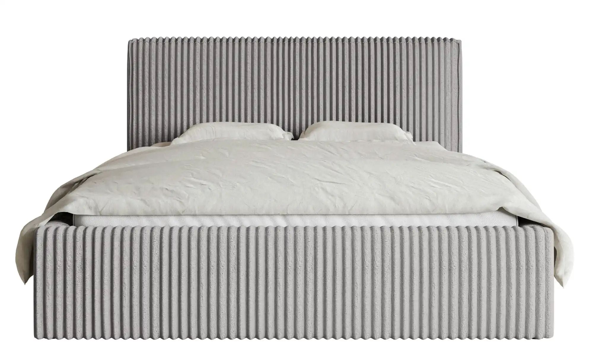 Polsterbett mit Bettkasten   ¦ grau ¦ Maße (cm): B: 180 H: 96,5 Betten > Po günstig online kaufen
