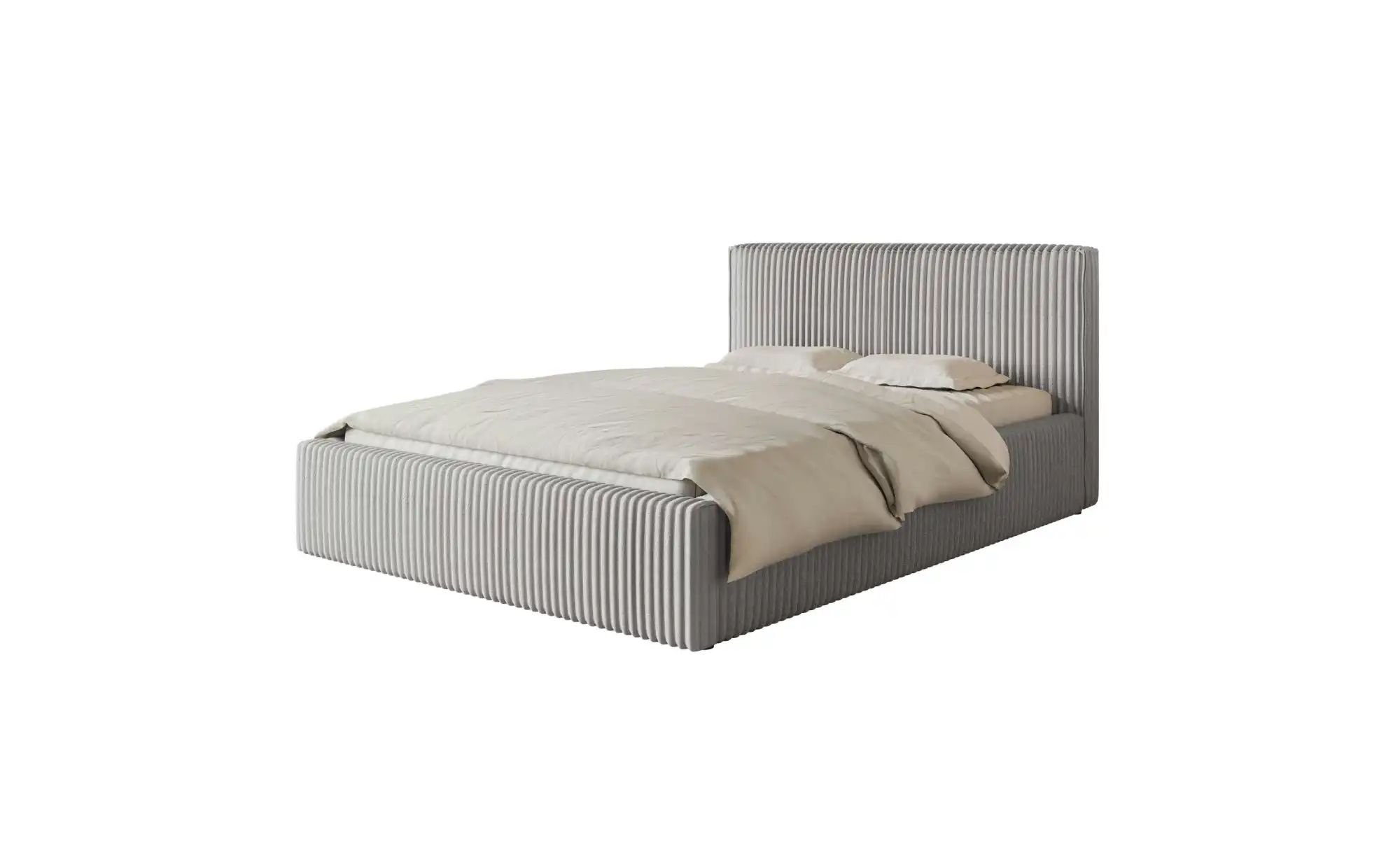Polsterbett mit Bettkasten   ¦ grau ¦ Maße (cm): B: 180 H: 96,5 Betten > Po günstig online kaufen