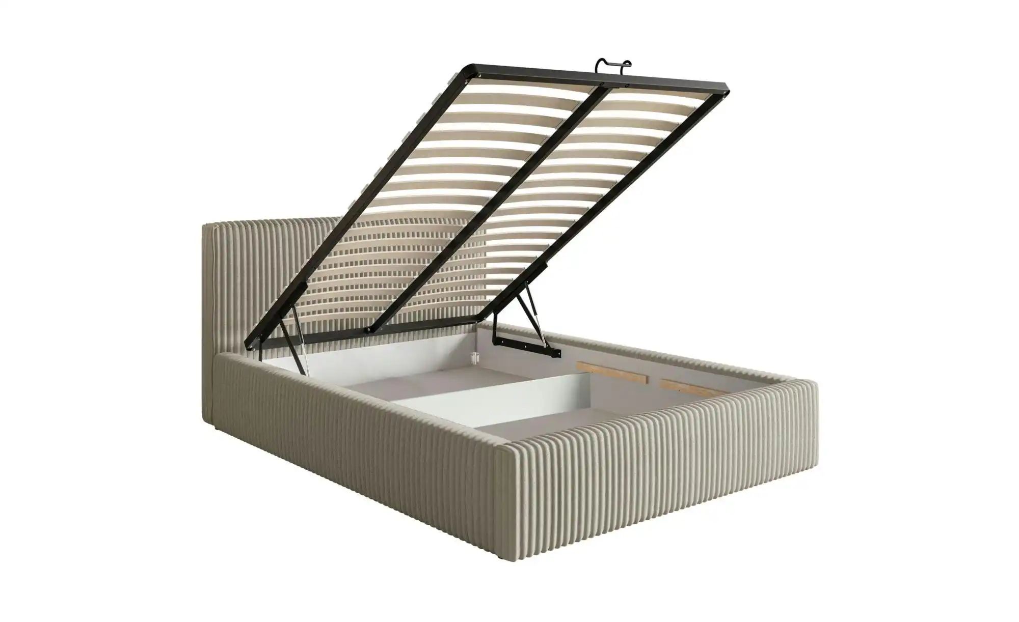 Polsterbett mit Bettkasten Tilio ¦ beige ¦ Maße (cm): B: 200 H: 96,5 Betten günstig online kaufen