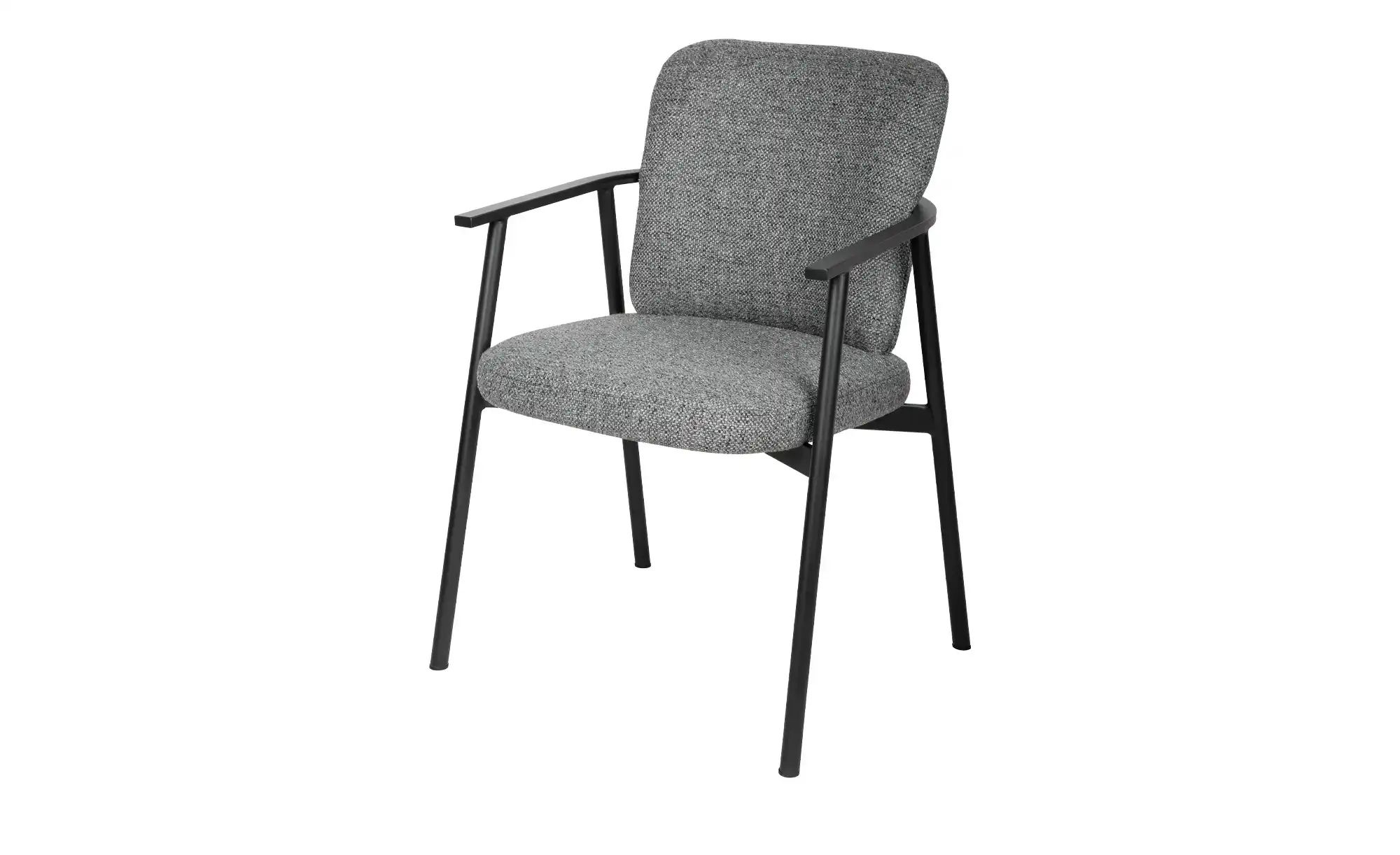 uno Armlehnstuhl  Semin ¦ grau ¦ Maße (cm): B: 55,5 H: 83,5 T: 61.0 Stühle günstig online kaufen
