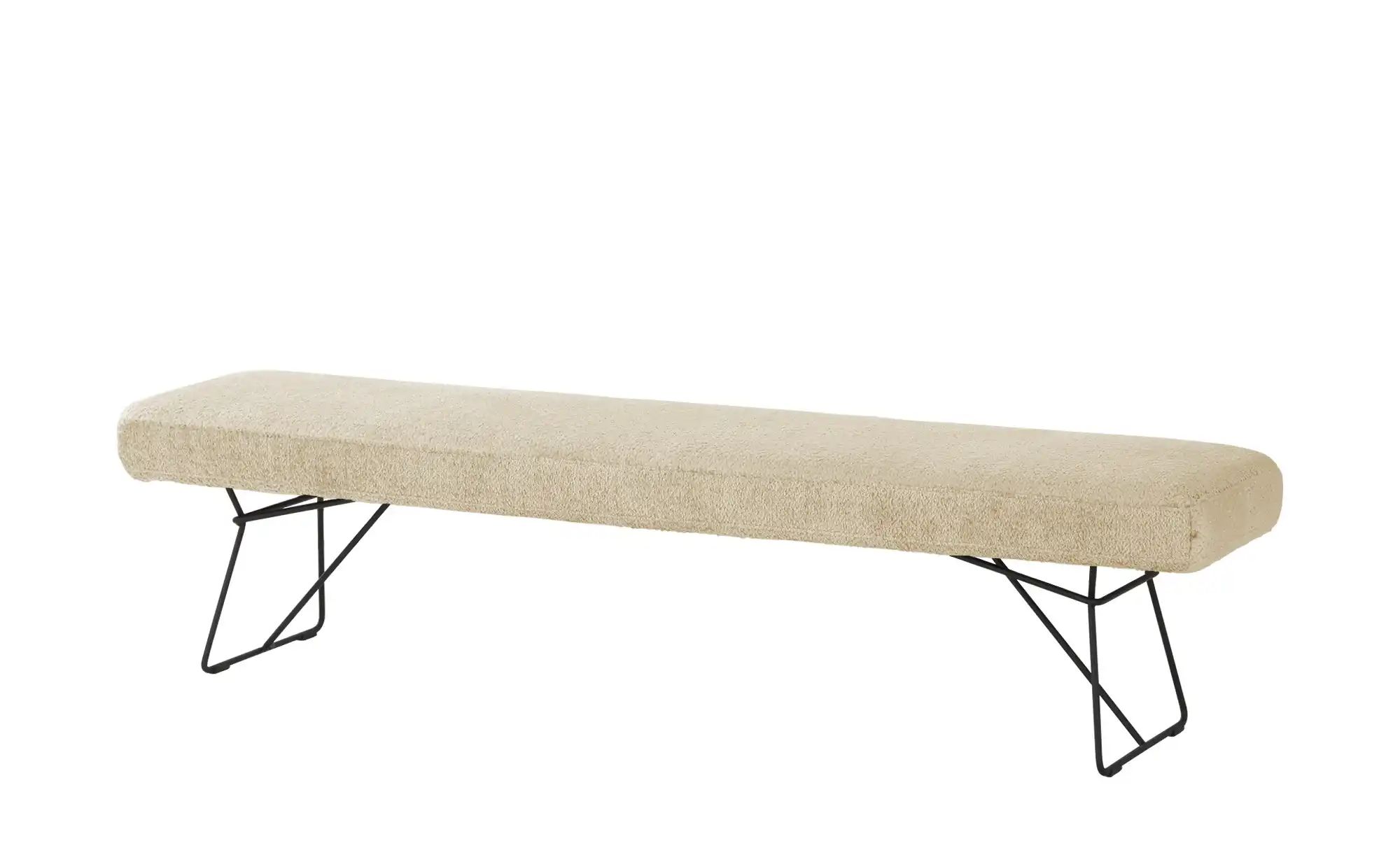 Jette Home Einzelbank Lozano ¦ beige ¦ Maße (cm): B: 200 H: 50 T: 45.0 Bänke > Einzelbänke - Höffner