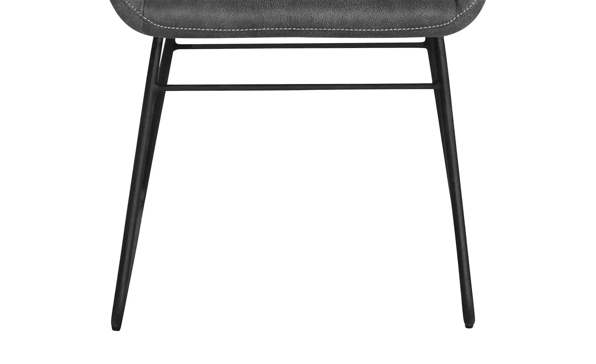 Thumbnail - uno Esszimmerstuhl Brisbane ¦ grau ¦ Maße (cm): B: 51 H: 93 T: 61.5 Stühle > Küchenstühle > Polster Küchenstühle - Höff...