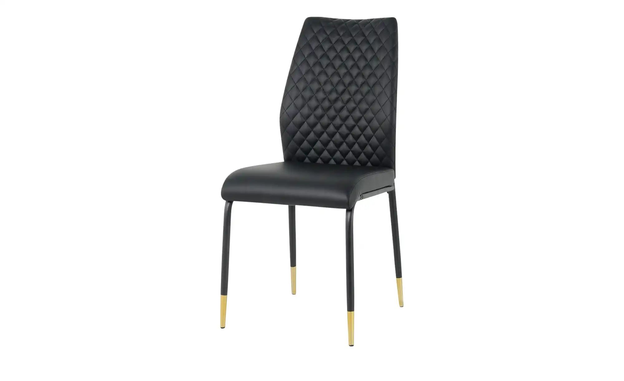 Polsterstuhl  Luke ¦ schwarz ¦ Maße (cm): B: 43 H: 94 T: 56.0 Stühle > Küch günstig online kaufen