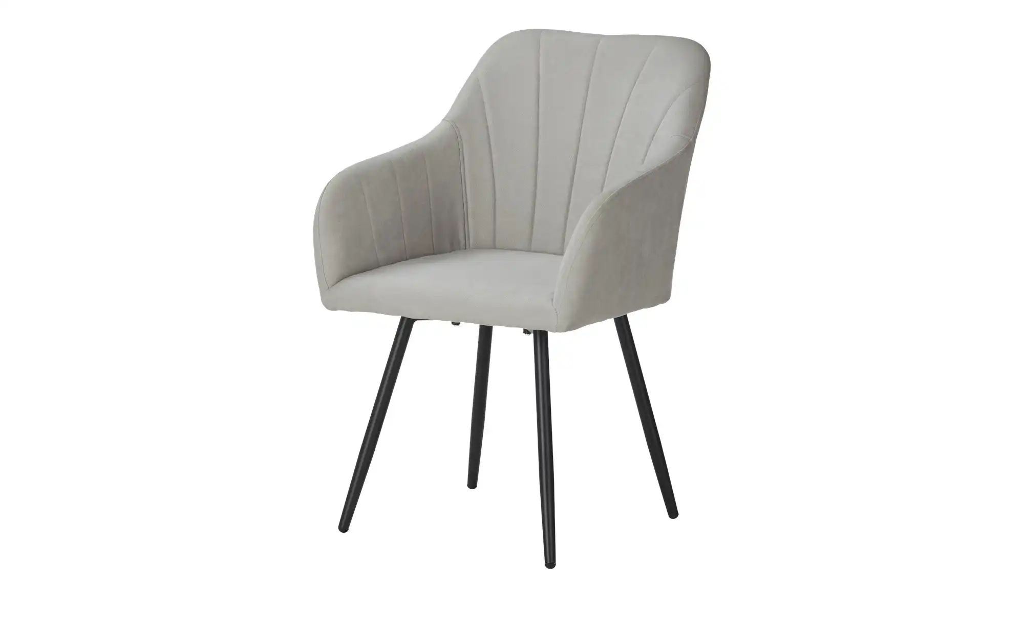 Armlehnstuhl 360° drehbar Leon ¦ grau ¦ Maße (cm): B: 58,5 H: 84 T: 54.0 St günstig online kaufen