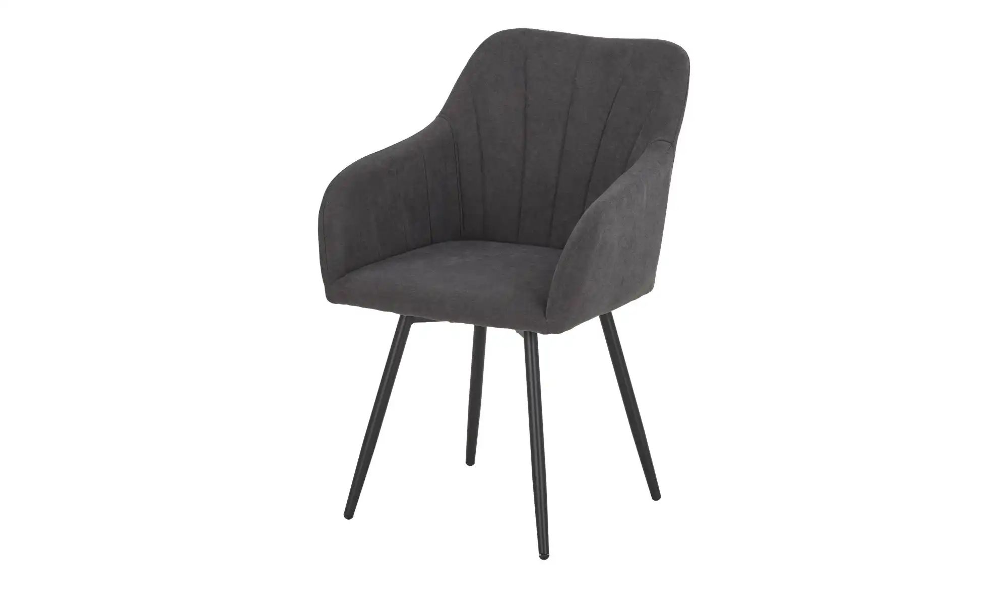 Armlehnstuhl 360° drehbar Leon ¦ grau ¦ Maße (cm): B: 58,5 H: 84 T: 54.0 St günstig online kaufen