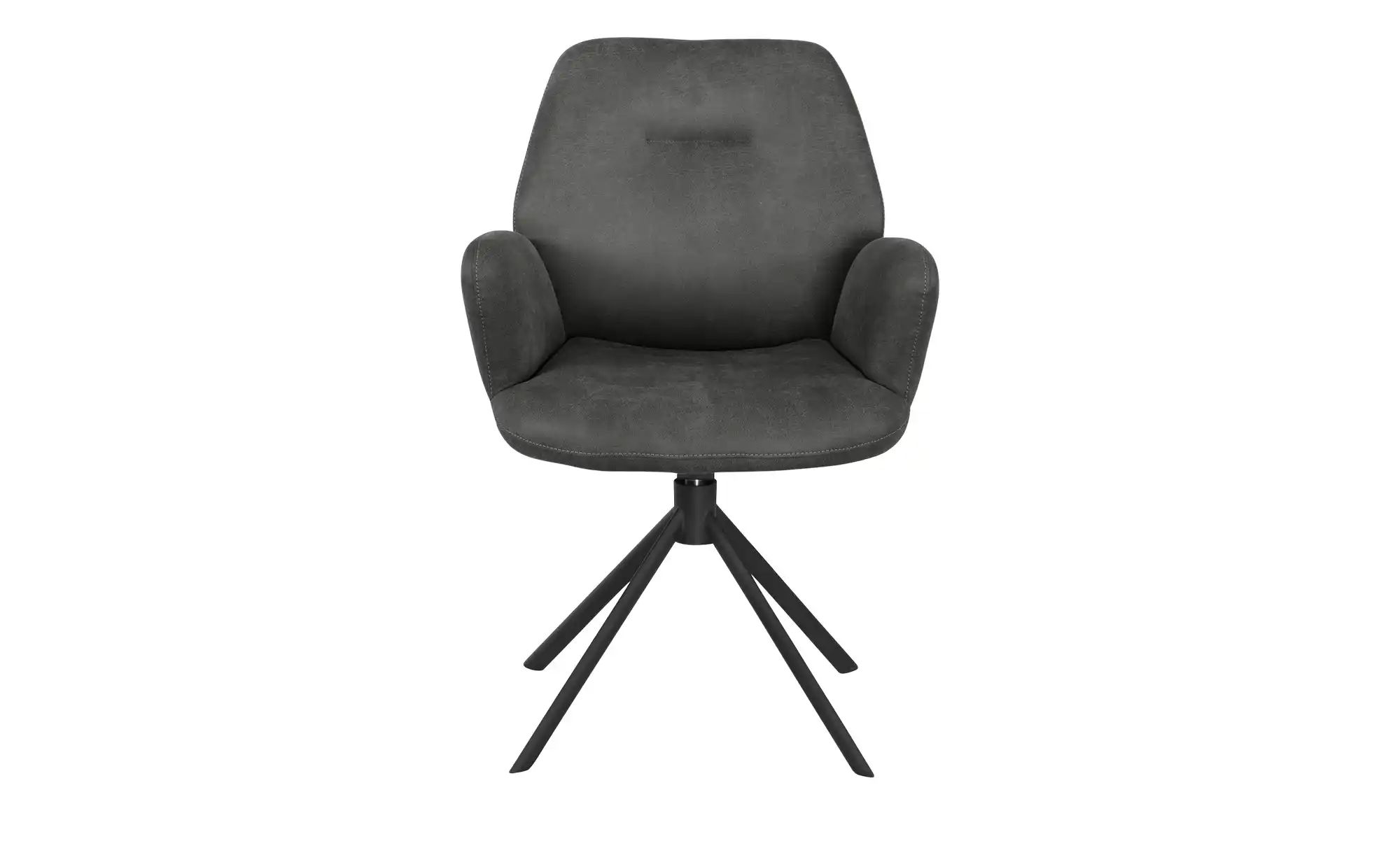 uno Armlehnstuhl  Lisa ¦ grau ¦ Maße (cm): B: 62,5 H: 88,5 T: 63.0 Stühle > günstig online kaufen