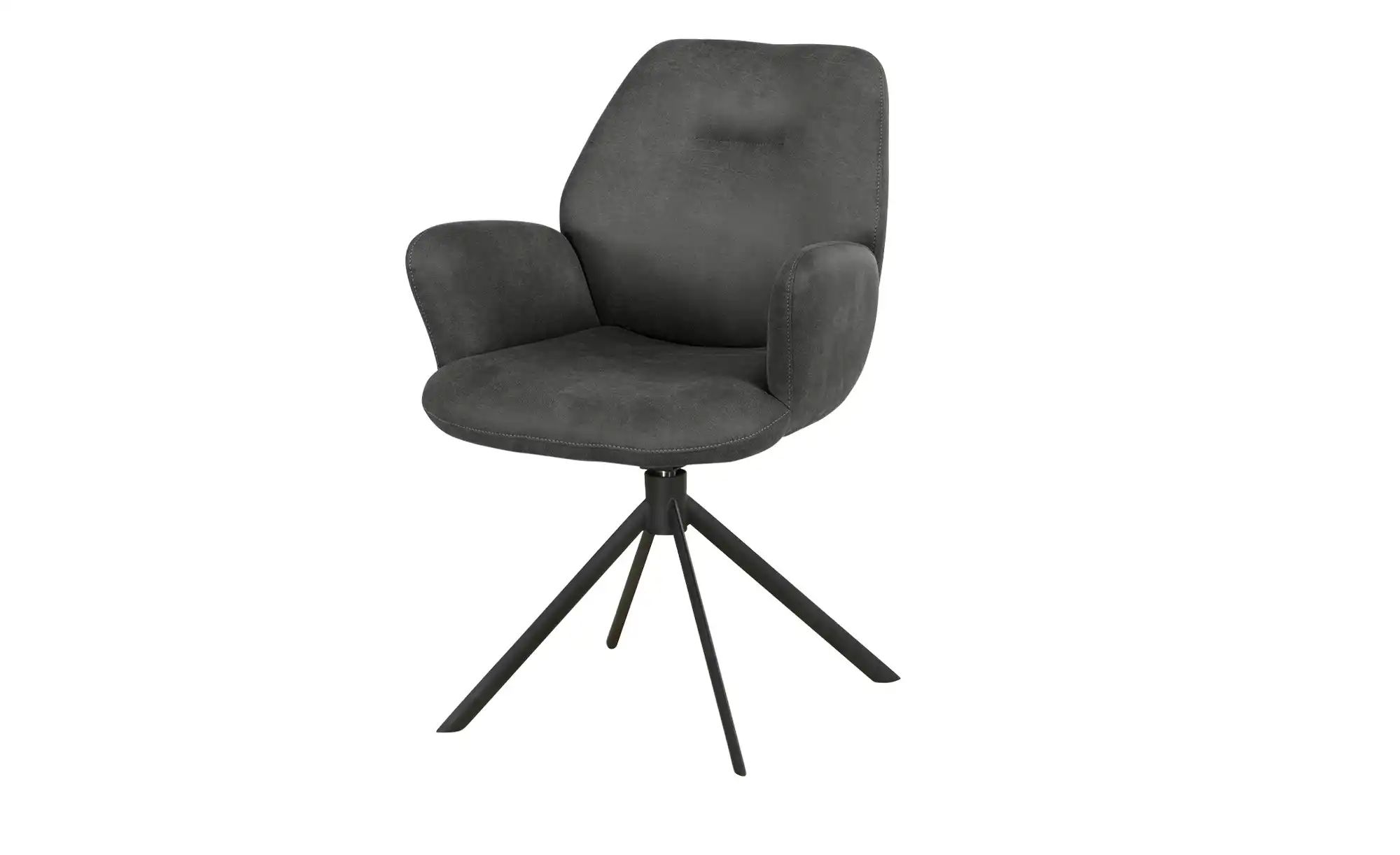 uno Armlehnstuhl  Lisa ¦ grau ¦ Maße (cm): B: 62,5 H: 88,5 T: 63.0 Stühle > günstig online kaufen