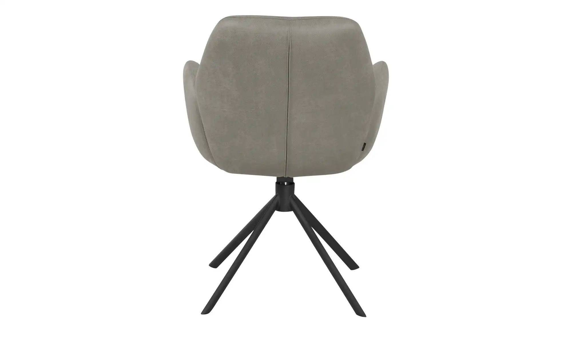 Thumbnail - uno Armlehnstuhl  Lisa ¦ grau ¦ Maße (cm): B: 62,5 H: 88,5 T: 63.0 Stühle > Esszimmerstühle > Esszimmerstühle mit Armleh...