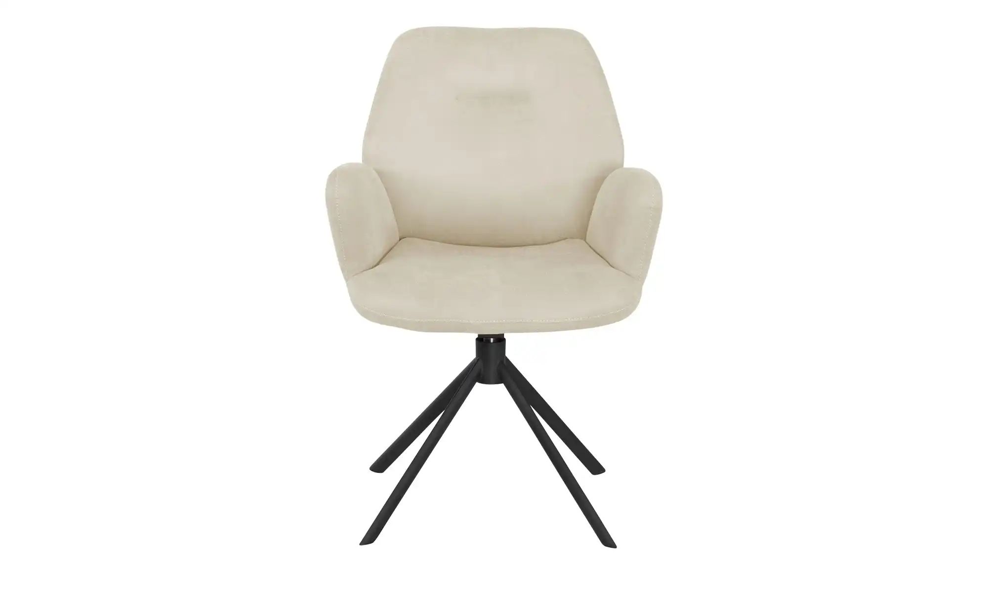 Thumbnail - uno Armlehnstuhl Lisa ¦ beige ¦ Maße (cm): B: 62,5 H: 88,5 T: 63.0 Stühle > Esszimmerstühle > Esszimmerstühle mit Armle...