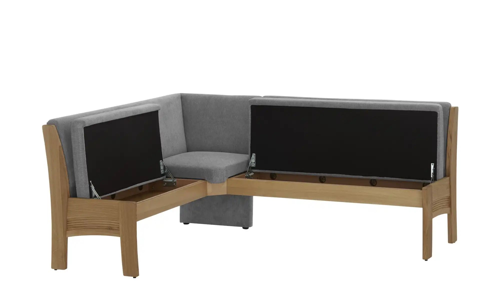 Thumbnail - Eckbank mit Stauraum Toledo ¦ grau ¦ Maße (cm): B: 203 H: 87 T: 163.0 Bänke > Eckbänke - Höffner