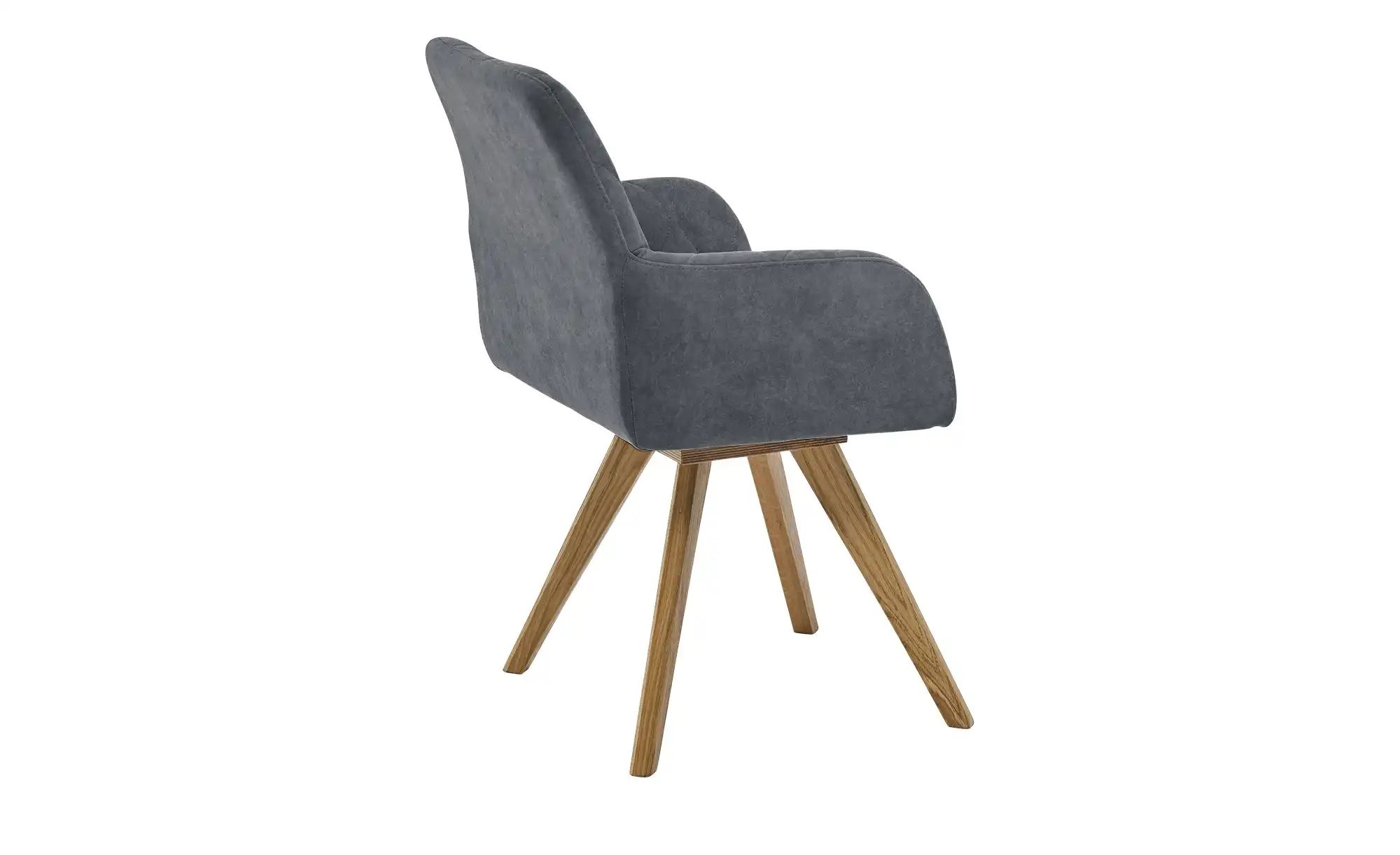 Woodford Esszimmerstuhl  Damask ¦ grau ¦ Maße (cm): B: 61 H: 88 T: 66.5 Stü günstig online kaufen