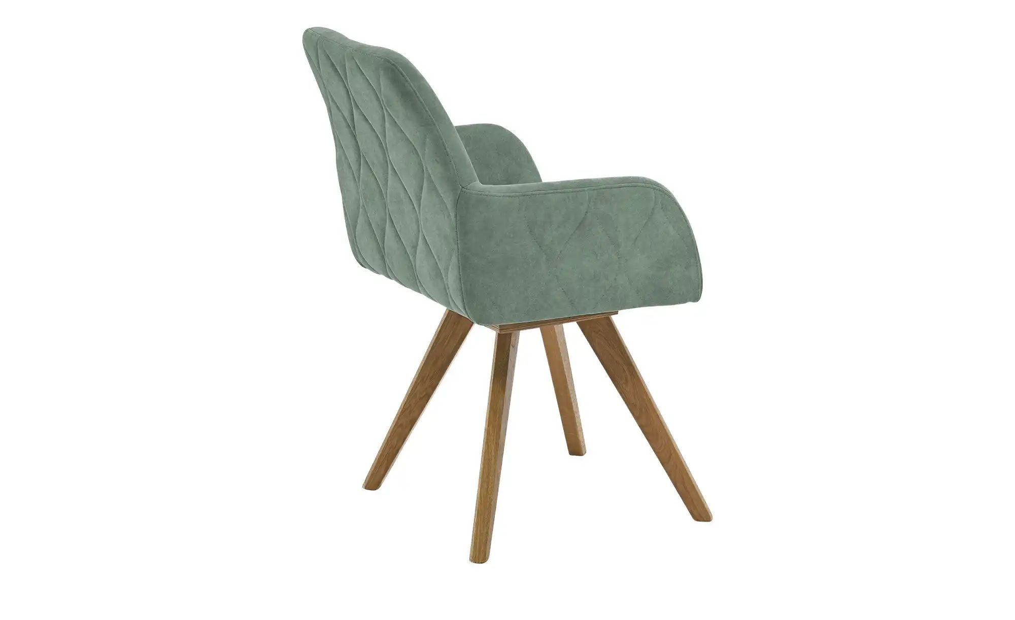 Woodford Esszimmerstuhl  Damask ¦ grün ¦ Maße (cm): B: 61 H: 88 T: 66.5 Stü günstig online kaufen