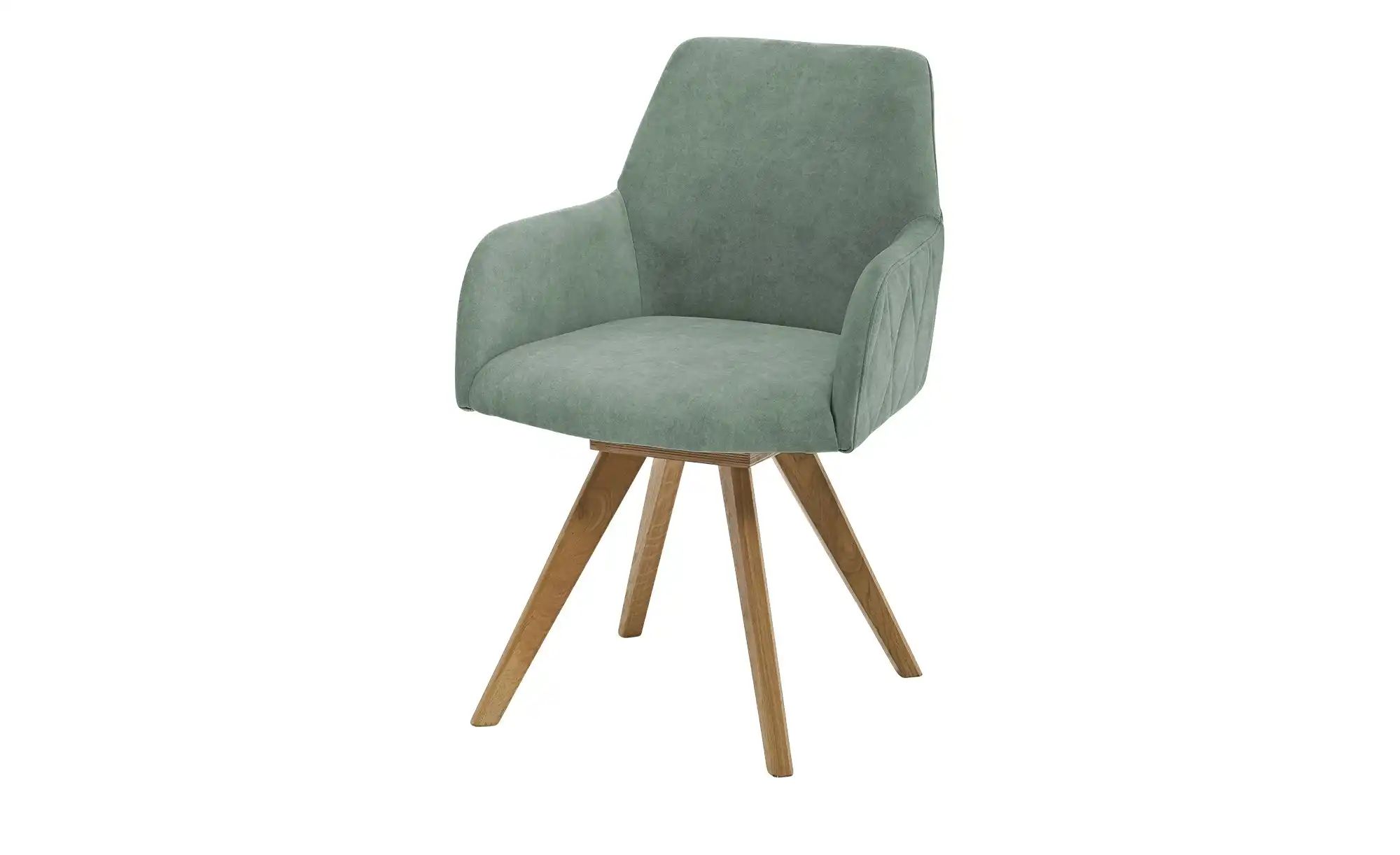 Woodford Esszimmerstuhl  Damask ¦ grün ¦ Maße (cm): B: 61 H: 88 T: 66.5 Stü günstig online kaufen