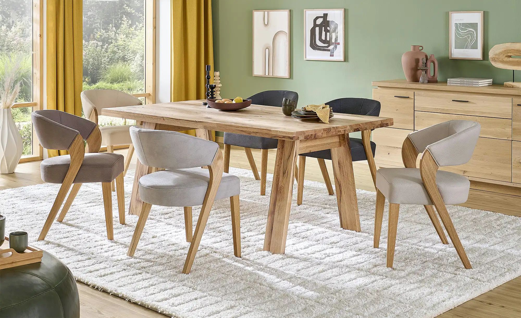 Woodford Esszimmerstuhl  Flavia ¦ grau ¦ Maße (cm): B: 53 H: 80 T: 59.0 Stü günstig online kaufen