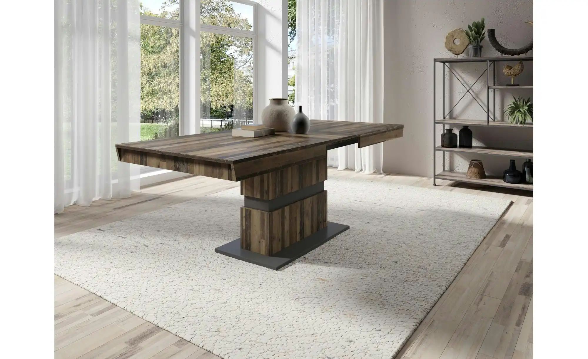 Thumbnail - by Living Esstisch  Matthew ¦ braun ¦ Maße (cm): B: 160 H: 75 Tische > Esstische > Esstische eckig - Höffner