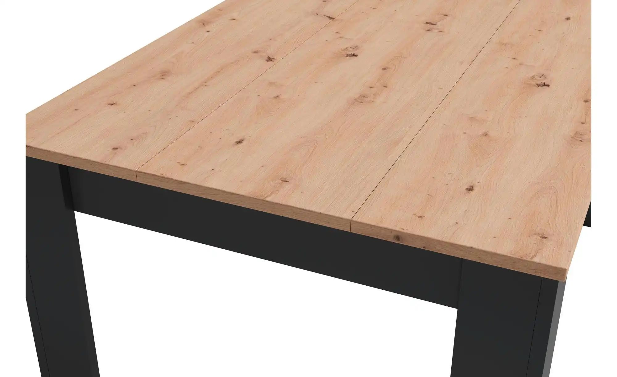 byLIVING Esstisch Nori, Küchentisch in Eicheoptik, Gestell wahlweise anthra günstig online kaufen