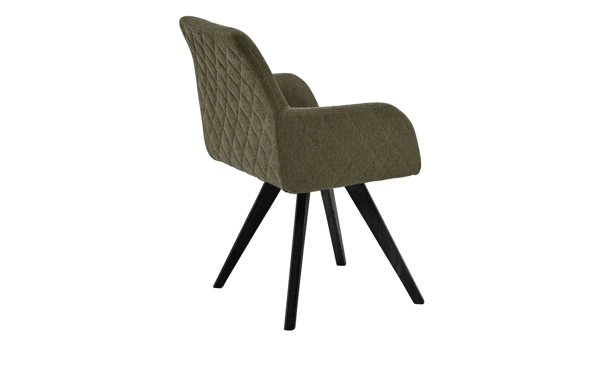 Thumbnail - Dine + Mine Esszimmerstuhl  Bristol 2 ¦ grün ¦ Maße (cm): B: 61 H: 88 T: 66.5 Stühle > Küchenstühle > Küchenstühle mit A...