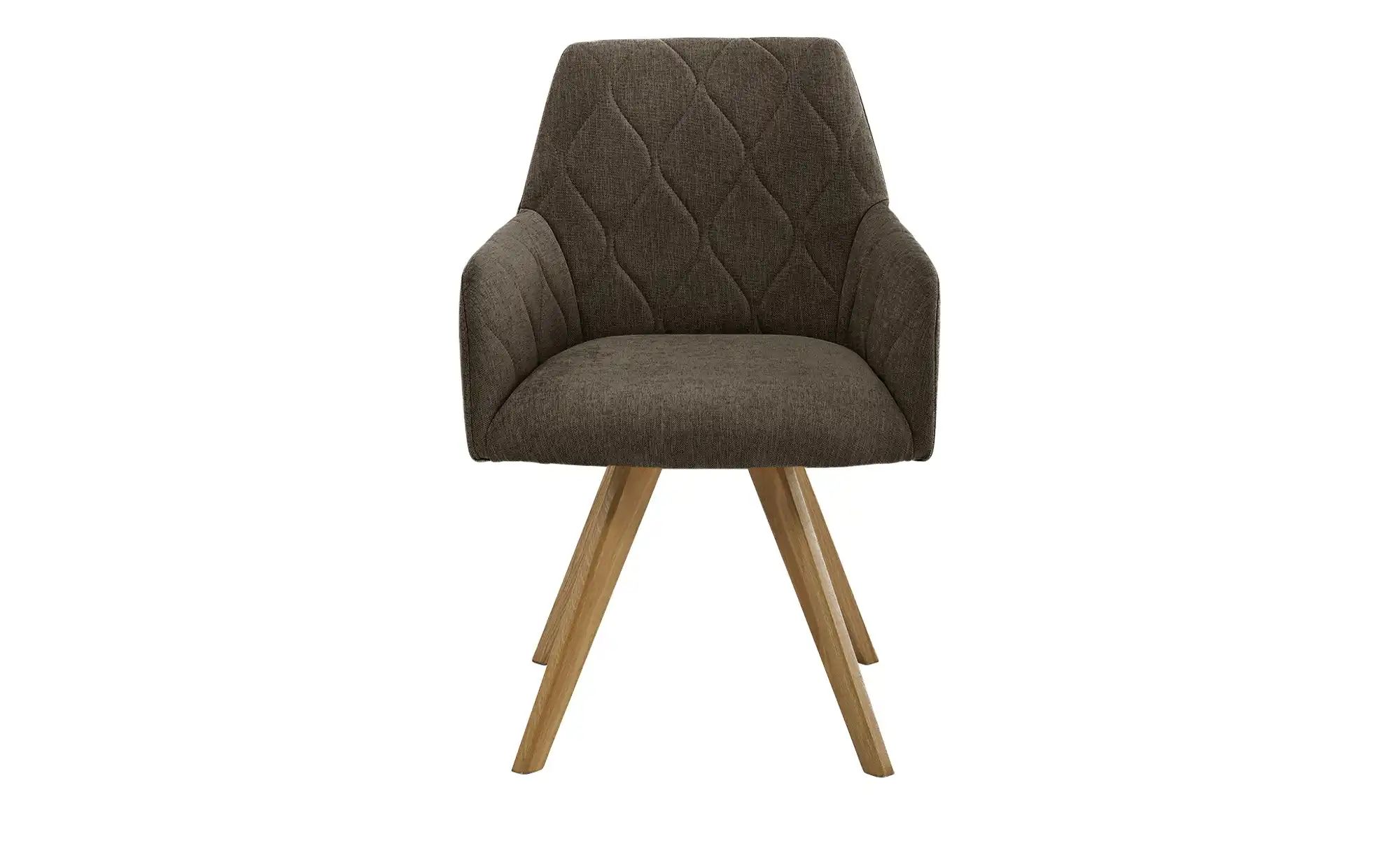Woodford Esszimmerstuhl  Damask ¦ braun ¦ Maße (cm): B: 61 H: 88 T: 66.5 St günstig online kaufen