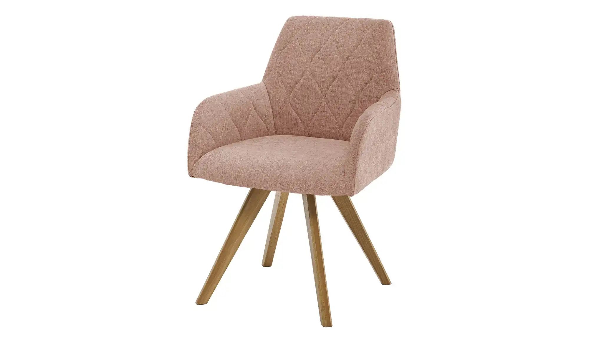 Woodford Esszimmerstuhl  Damask ¦ rosa/pink ¦ Maße (cm): B: 61 H: 88 T: 66. günstig online kaufen