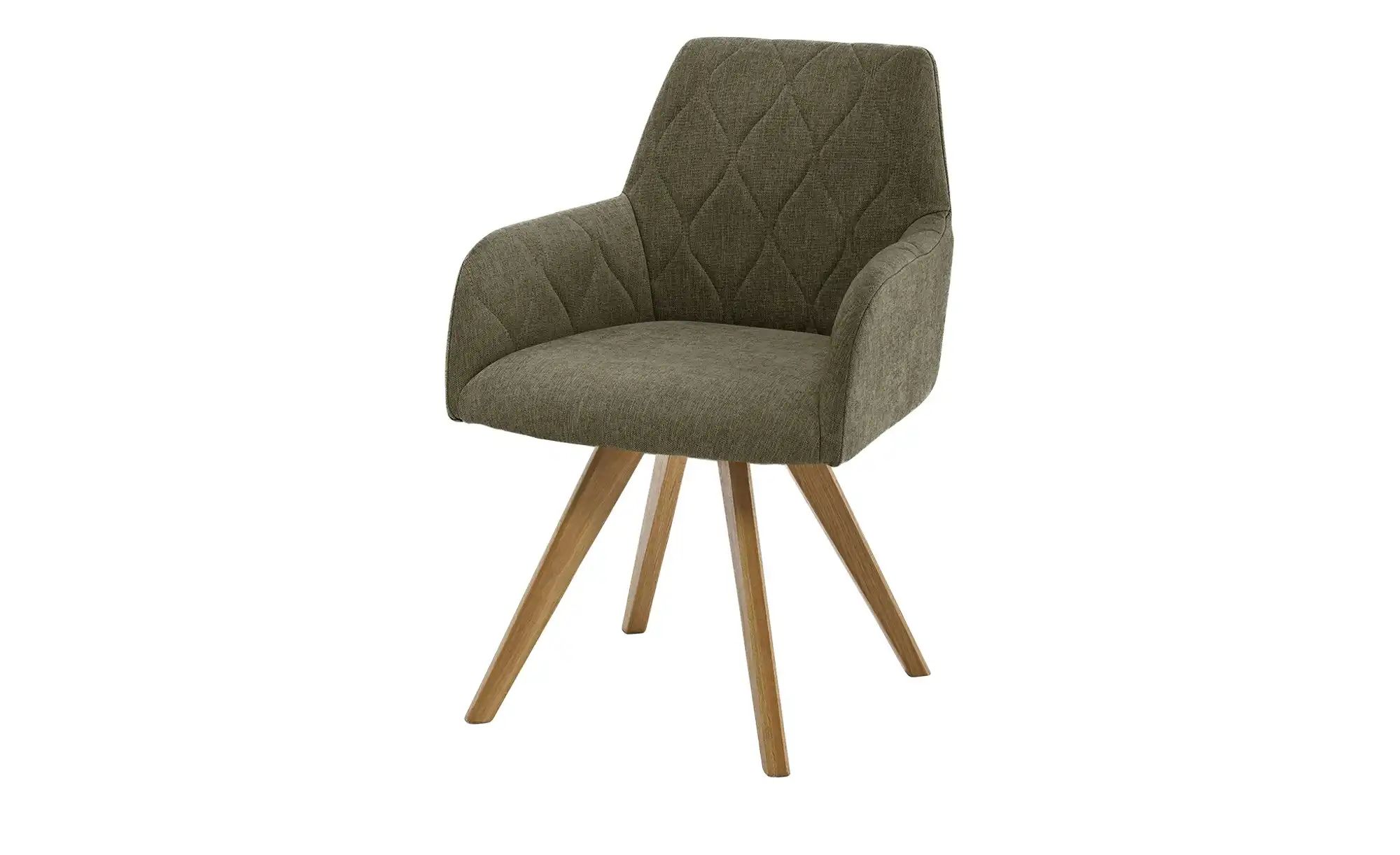Woodford Esszimmerstuhl  Damask ¦ grün ¦ Maße (cm): B: 61 H: 88 T: 66.5 Stü günstig online kaufen