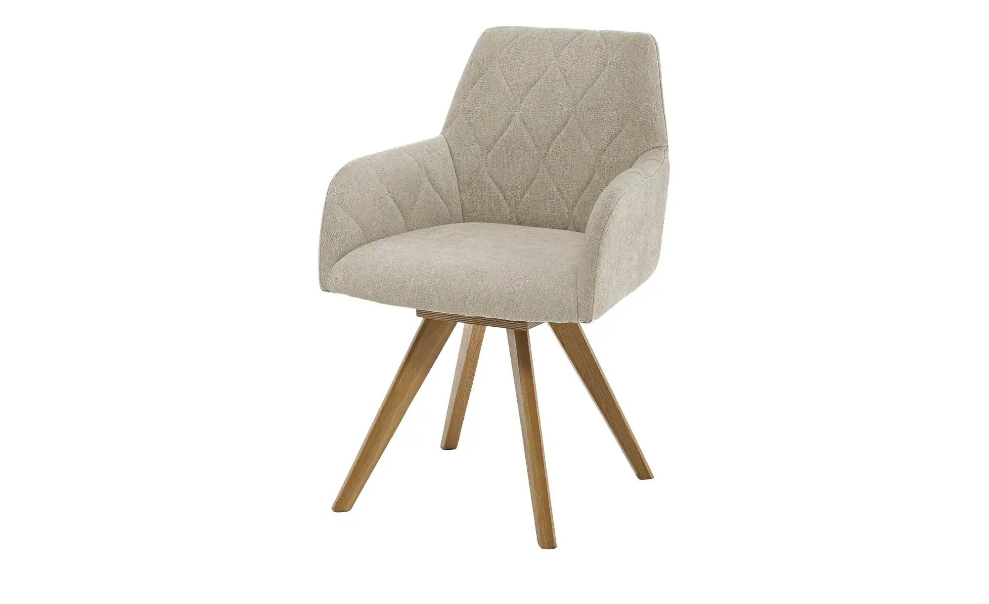Woodford Esszimmerstuhl  Damask ¦ beige ¦ Maße (cm): B: 61 H: 88 T: 66.5 St günstig online kaufen