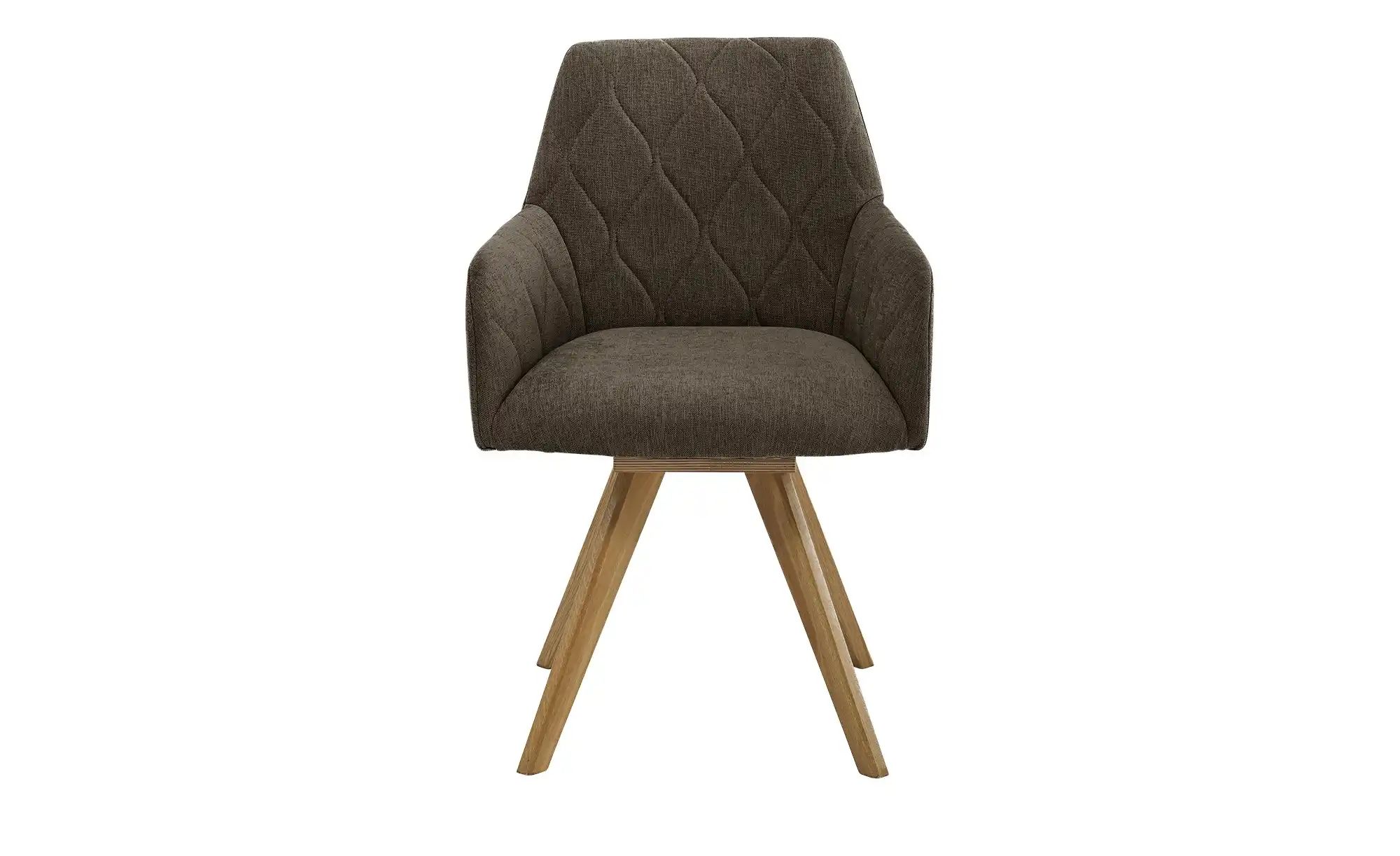 Thumbnail - Woodford Esszimmerstuhl  Damask ¦ braun ¦ Maße (cm): B: 61 H: 88 T: 66.5 Stühle > Küchenstühle > Küchenstühle mit Armleh...