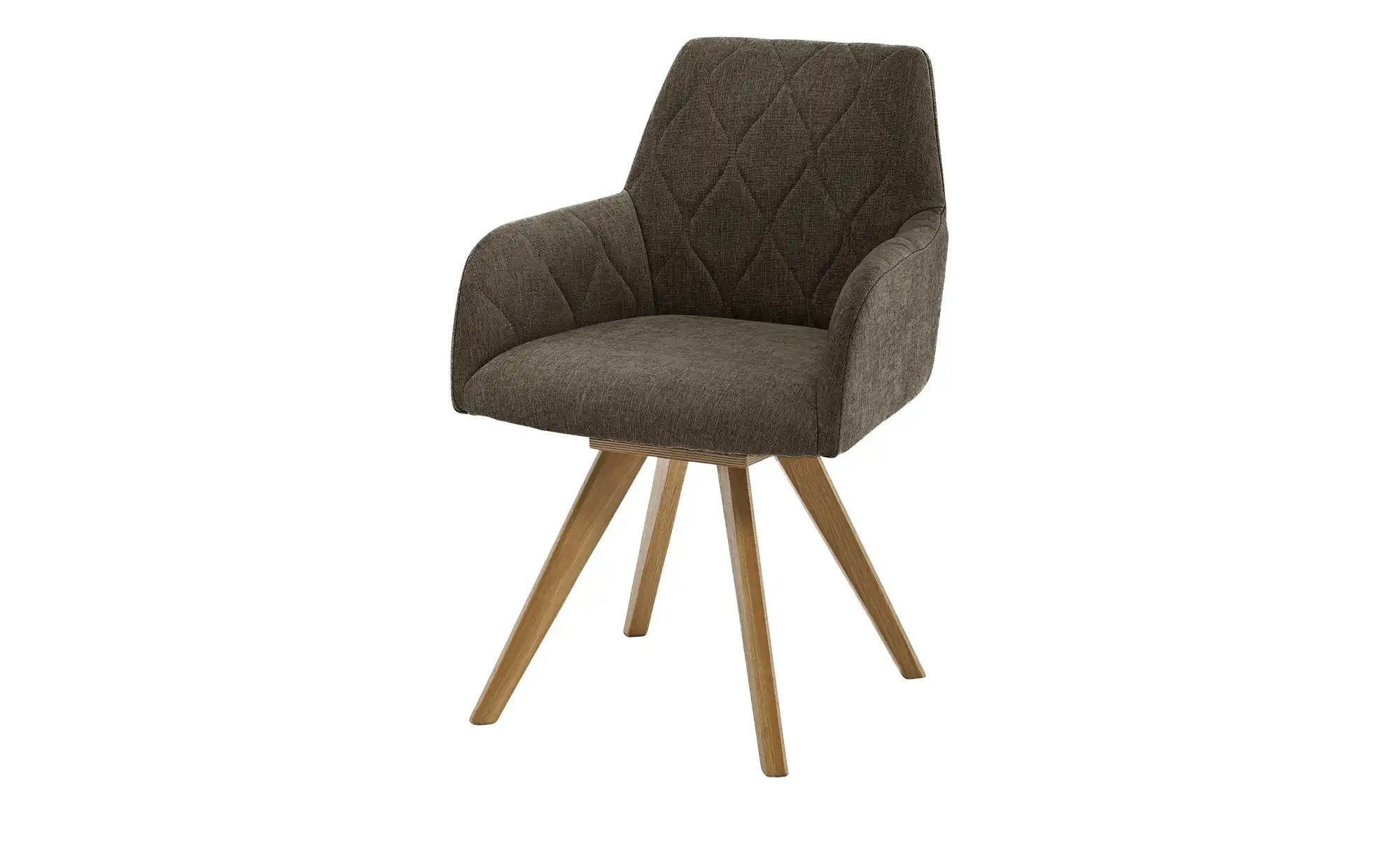 Woodford Esszimmerstuhl  Damask ¦ braun ¦ Maße (cm): B: 61 H: 88 T: 66.5 St günstig online kaufen