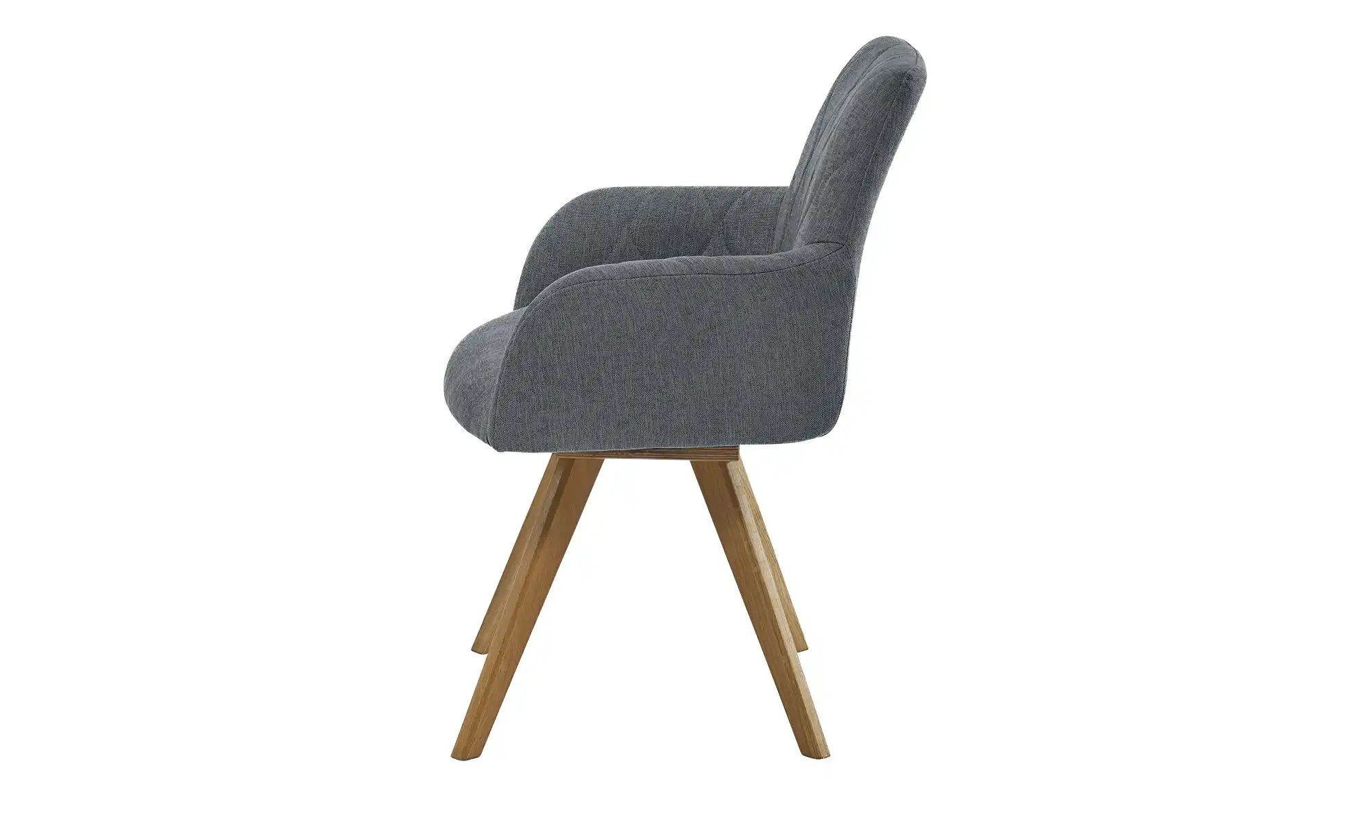 Thumbnail - Woodford Esszimmerstuhl  Damask ¦ grau ¦ Maße (cm): B: 61 H: 88 T: 66.5 Stühle > Küchenstühle > Küchenstühle mit Armlehn...