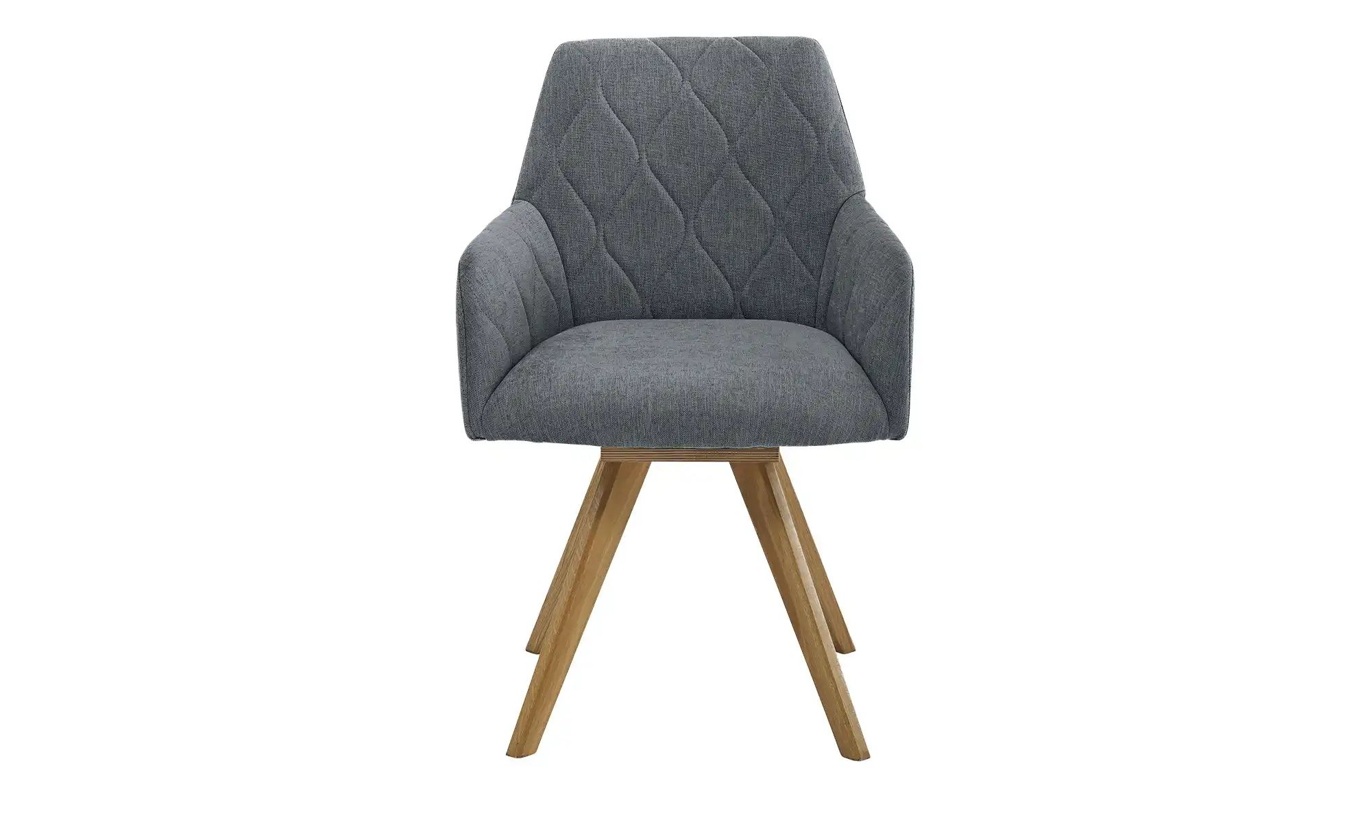 Thumbnail - Woodford Esszimmerstuhl  Damask ¦ grau ¦ Maße (cm): B: 61 H: 88 T: 66.5 Stühle > Küchenstühle > Küchenstühle mit Armlehn...