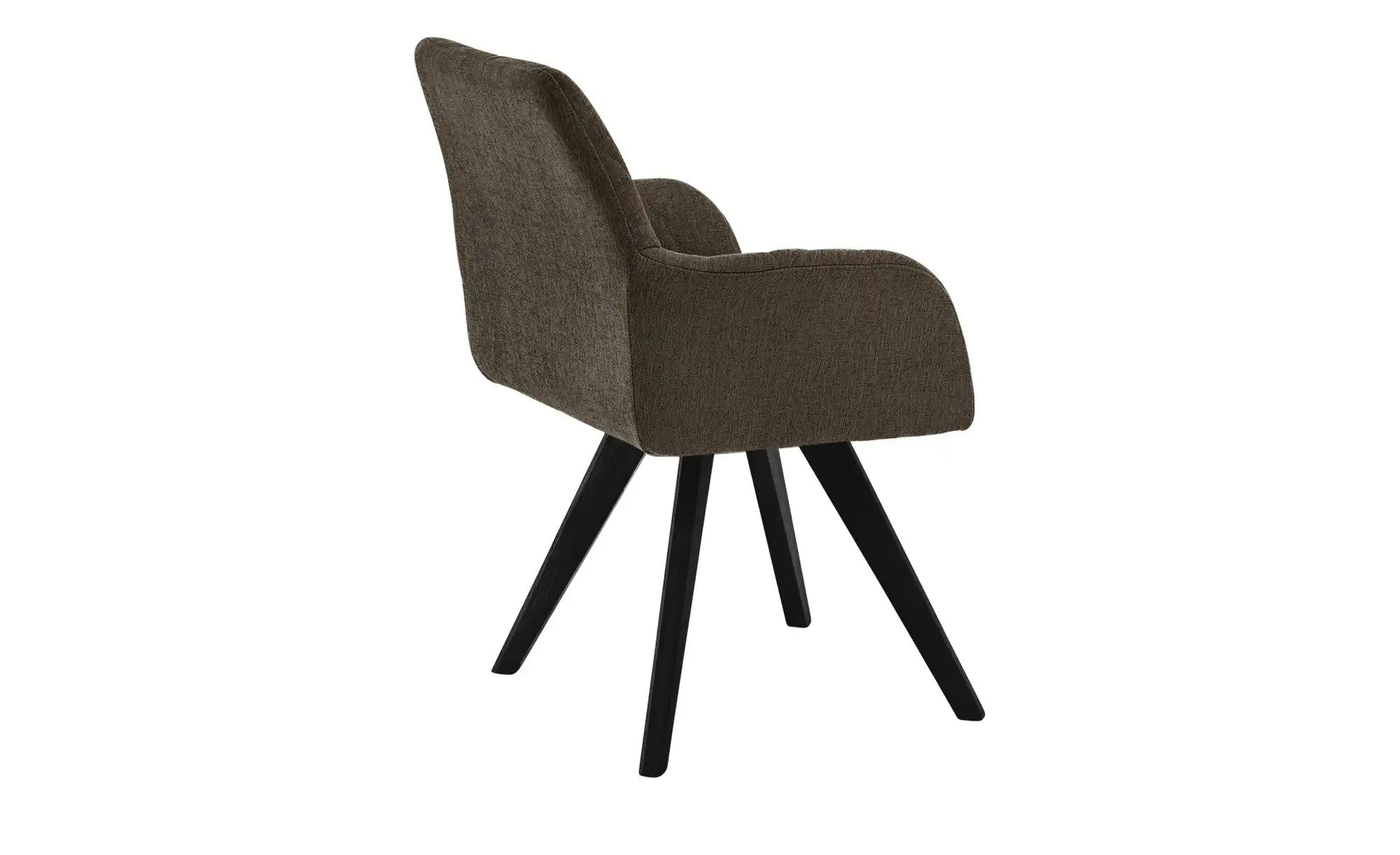 Thumbnail - Woodford Esszimmerstuhl  Damask ¦ braun ¦ Maße (cm): B: 61 H: 88 T: 66.5 Stühle > Küchenstühle > Küchenstühle mit Armleh...