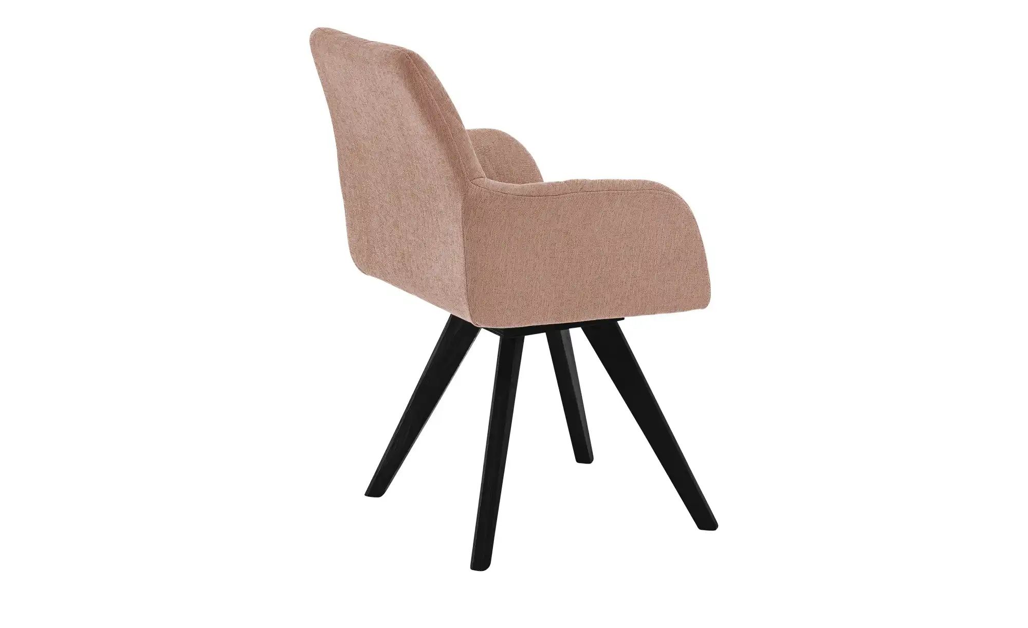 Thumbnail - Woodford Esszimmerstuhl  Damask ¦ rosa/pink ¦ Maße (cm): B: 61 H: 88 T: 66.5 Stühle > Küchenstühle > Küchenstühle mit Ar...