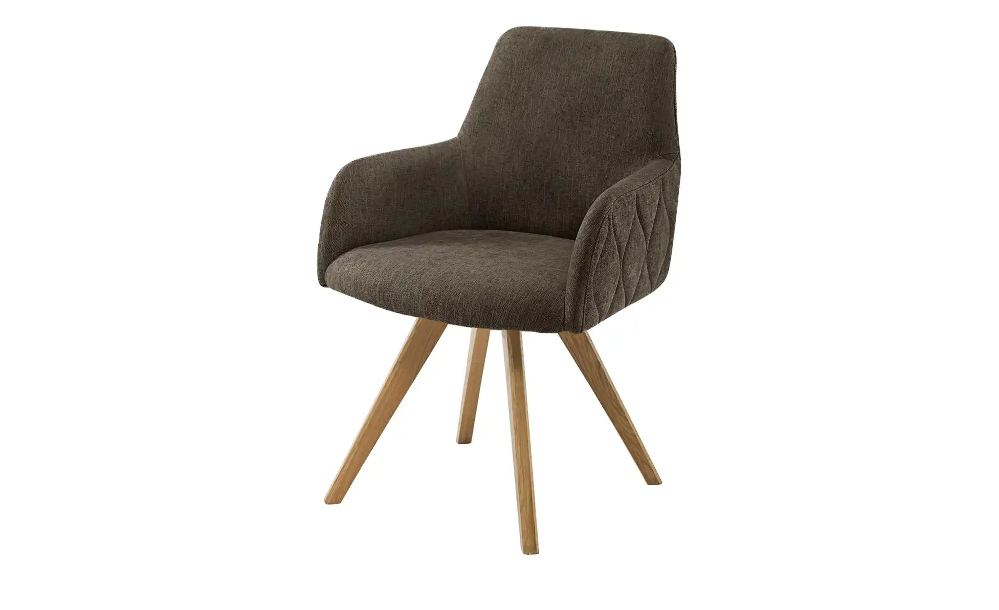 Woodford Esszimmerstuhl  Damask ¦ braun ¦ Maße (cm): B: 61 H: 88 T: 66.5 St günstig online kaufen