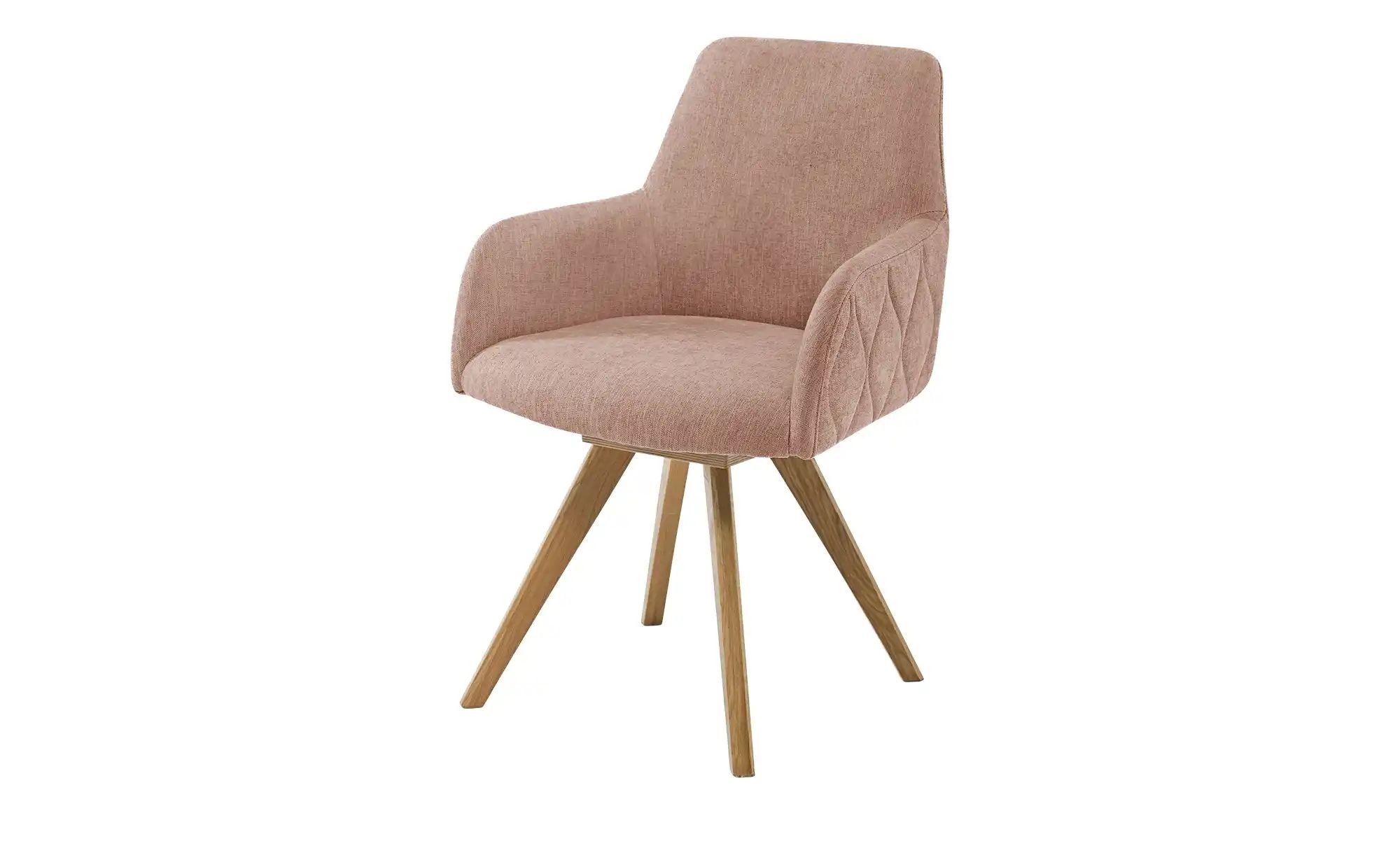 Woodford Esszimmerstuhl  Damask ¦ rosa/pink ¦ Maße (cm): B: 61 H: 88 T: 66. günstig online kaufen
