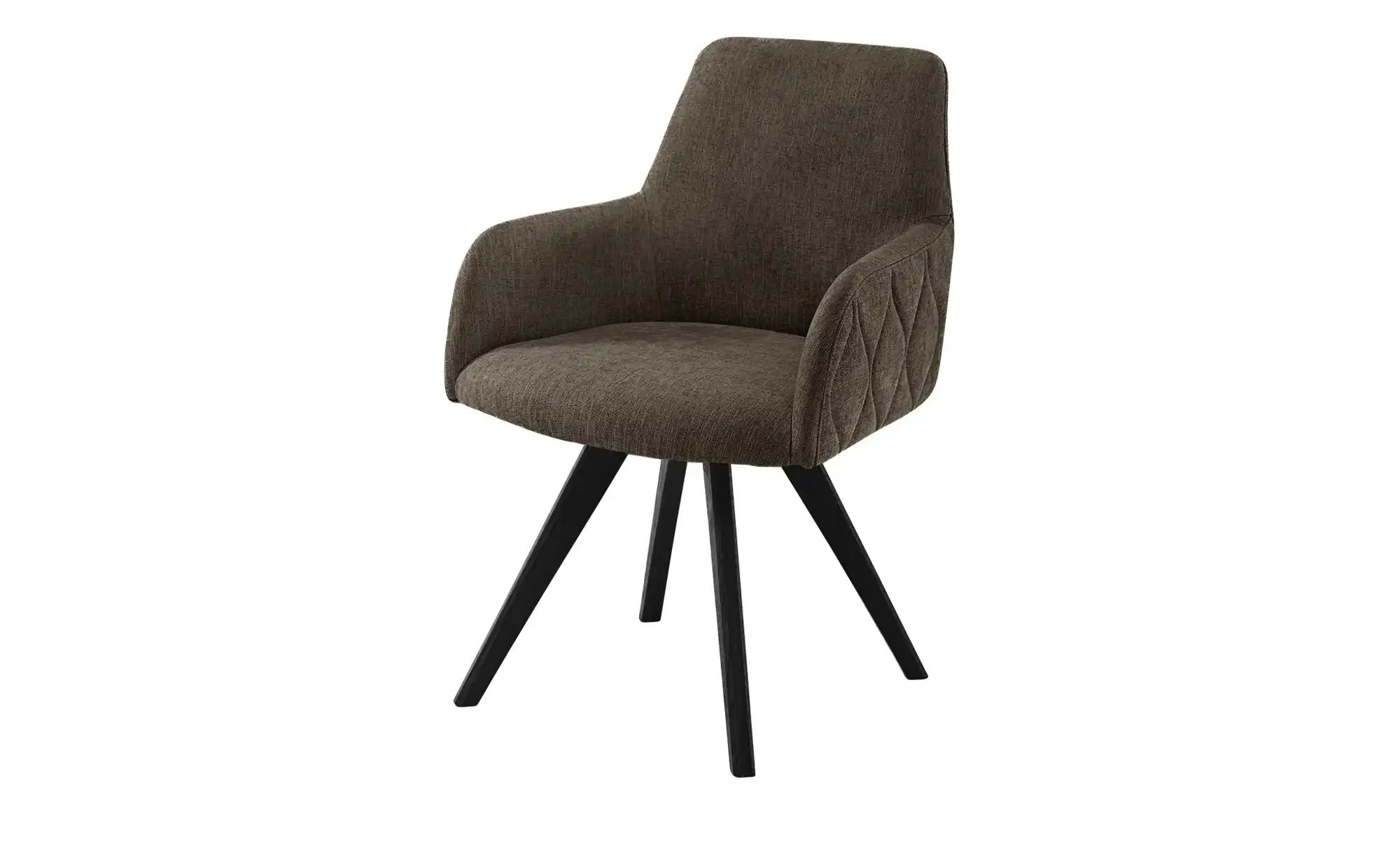 Woodford Esszimmerstuhl  Damask ¦ braun ¦ Maße (cm): B: 61 H: 88 T: 66.5 St günstig online kaufen