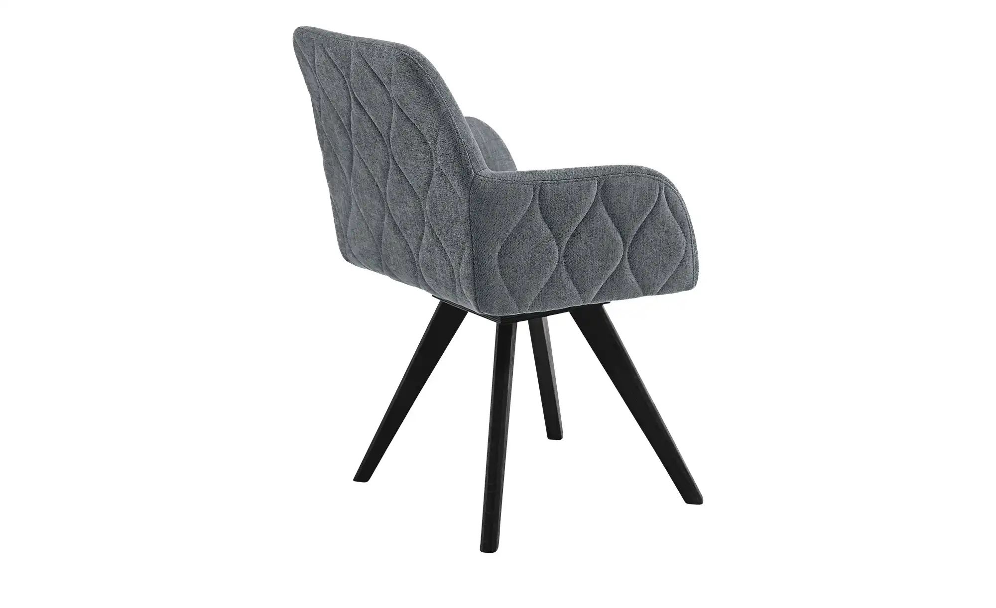 Thumbnail - Woodford Esszimmerstuhl Damask ¦ grau ¦ Maße (cm): B: 61 H: 88 T: 66.5 Stühle > Küchenstühle > Küchenstühle mit Armlehn...