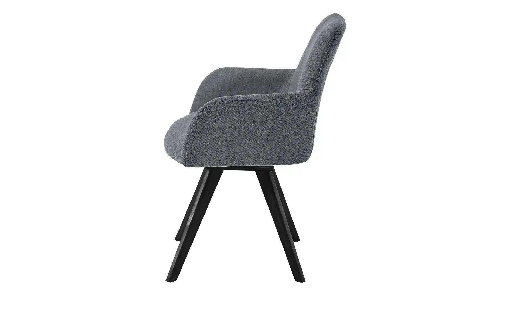 Thumbnail - Woodford Esszimmerstuhl Damask ¦ grau ¦ Maße (cm): B: 61 H: 88 T: 66.5 Stühle > Küchenstühle > Küchenstühle mit Armlehn...