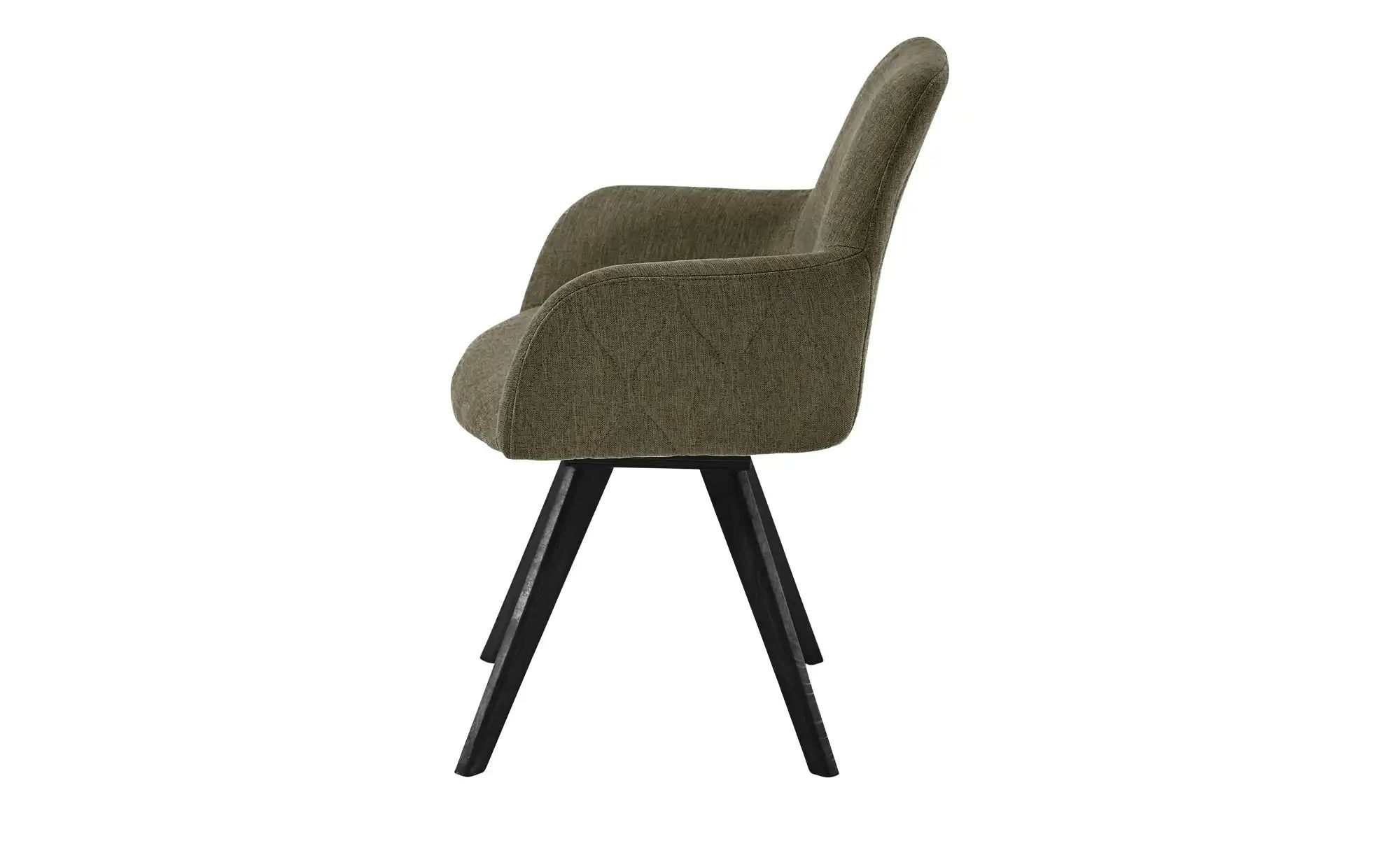 Woodford Esszimmerstuhl  Damask ¦ grün ¦ Maße (cm): B: 61 H: 88 T: 66.5 Stü günstig online kaufen