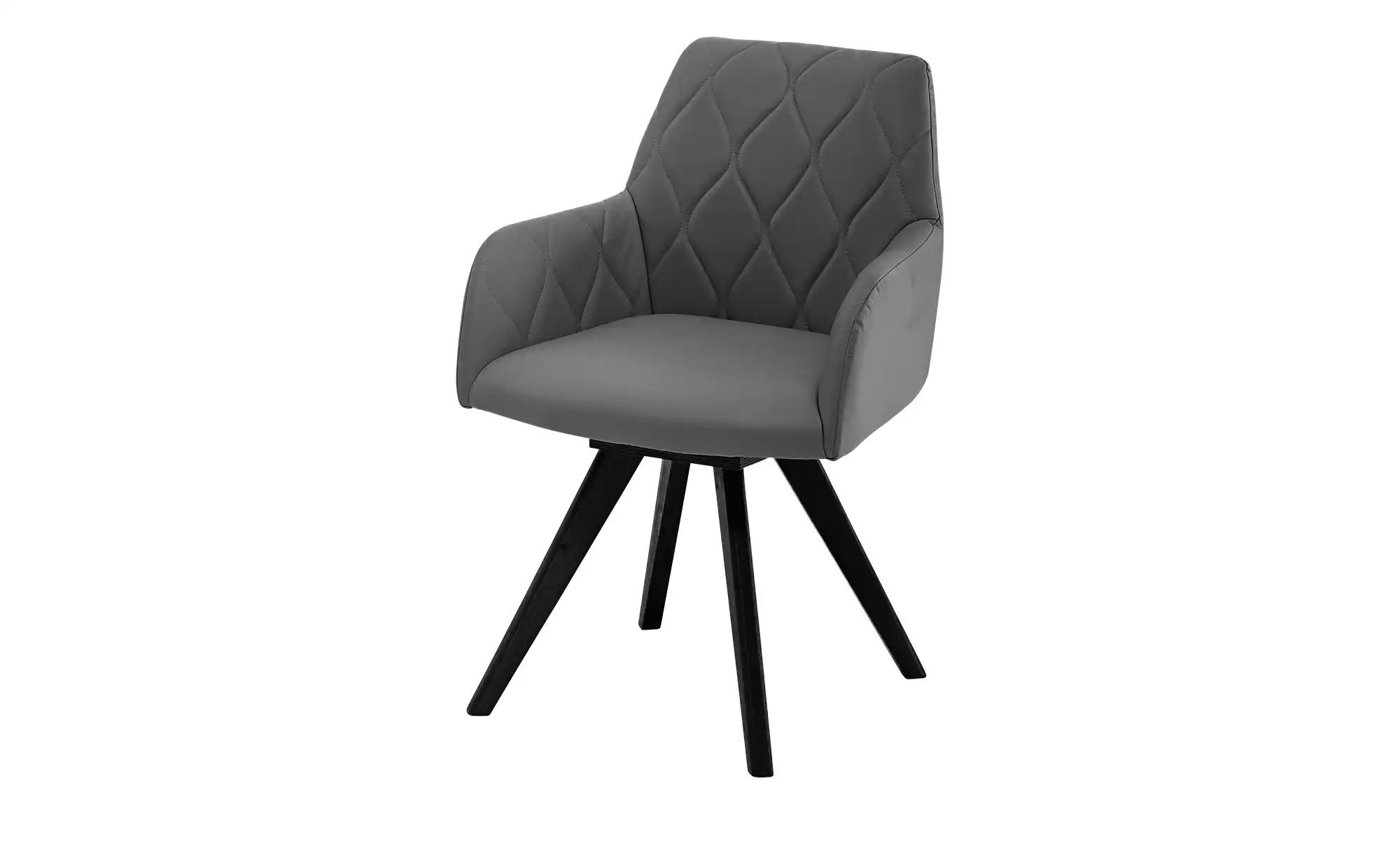 Woodford Esszimmerstuhl  Damask ¦ grau ¦ Maße (cm): B: 61 H: 88 T: 66.5 Stü günstig online kaufen