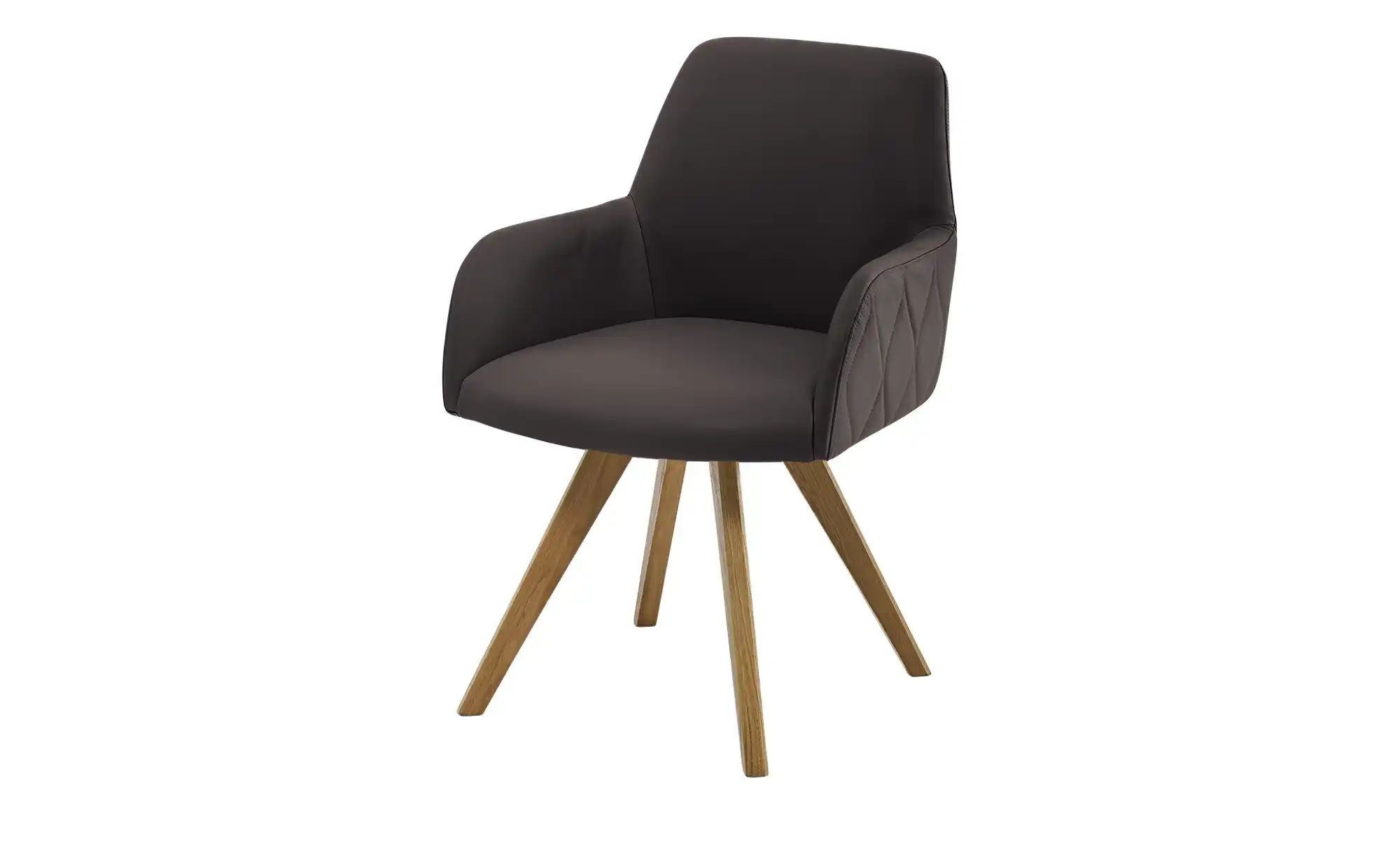 Woodford Esszimmerstuhl  Damask ¦ braun ¦ Maße (cm): B: 61 H: 88 T: 66.5 St günstig online kaufen