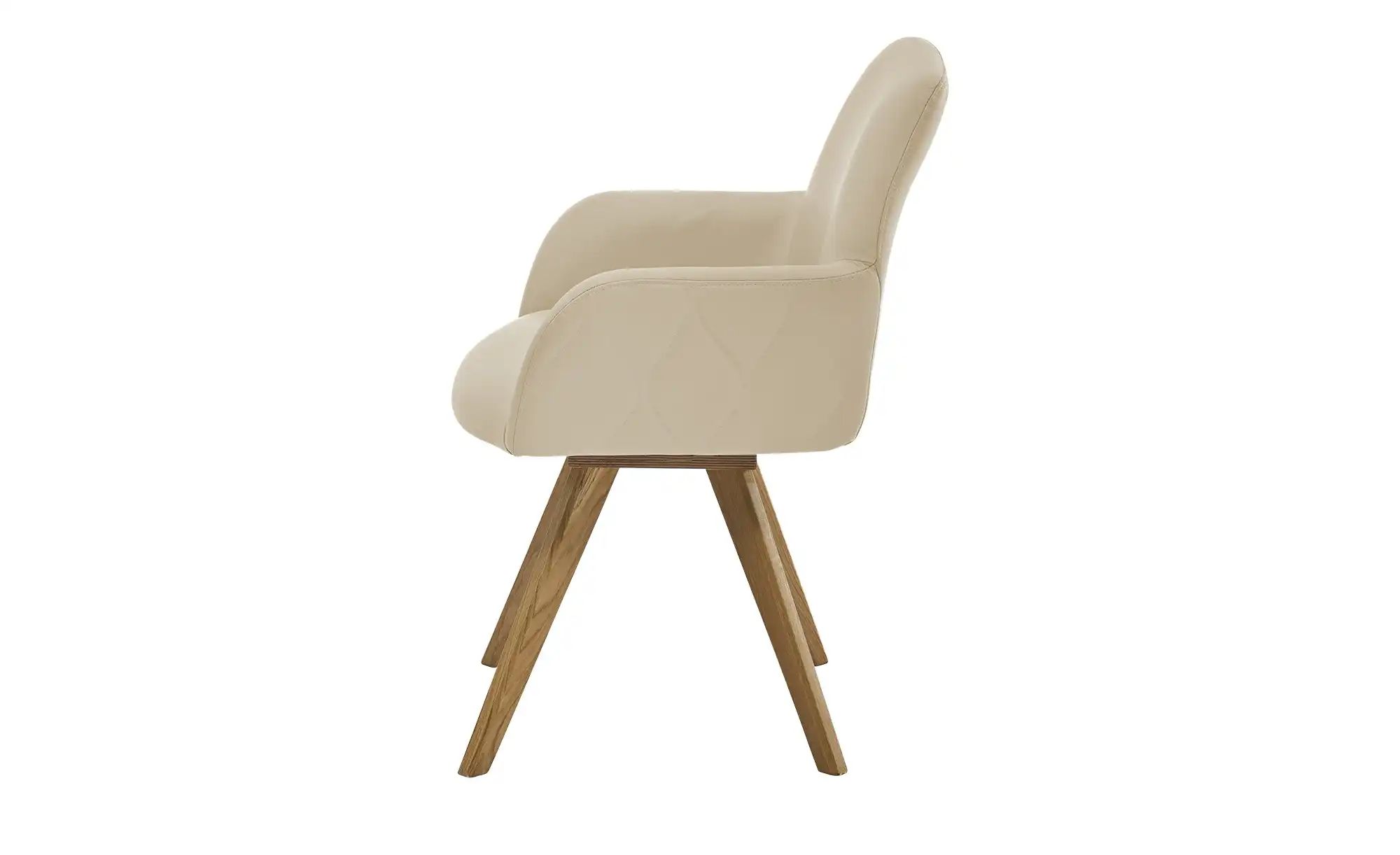 Thumbnail - Woodford Esszimmerstuhl  Damask ¦ beige ¦ Maße (cm): B: 61 H: 88 T: 66.5 Stühle > Küchenstühle > Küchenstühle mit Armleh...