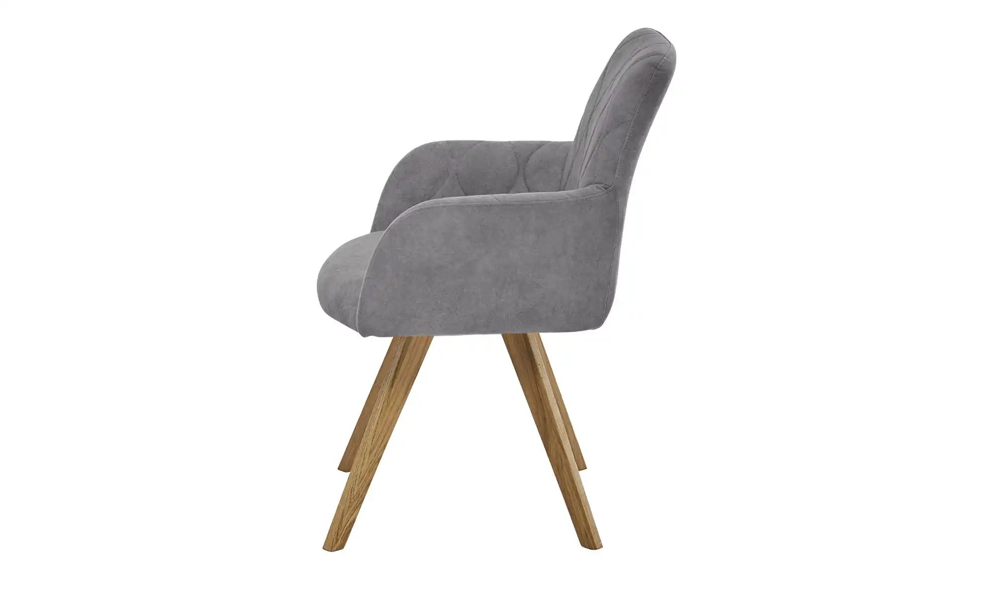 Woodford Esszimmerstuhl  Damask ¦ grau ¦ Maße (cm): B: 61 H: 88 T: 66.5 Stü günstig online kaufen