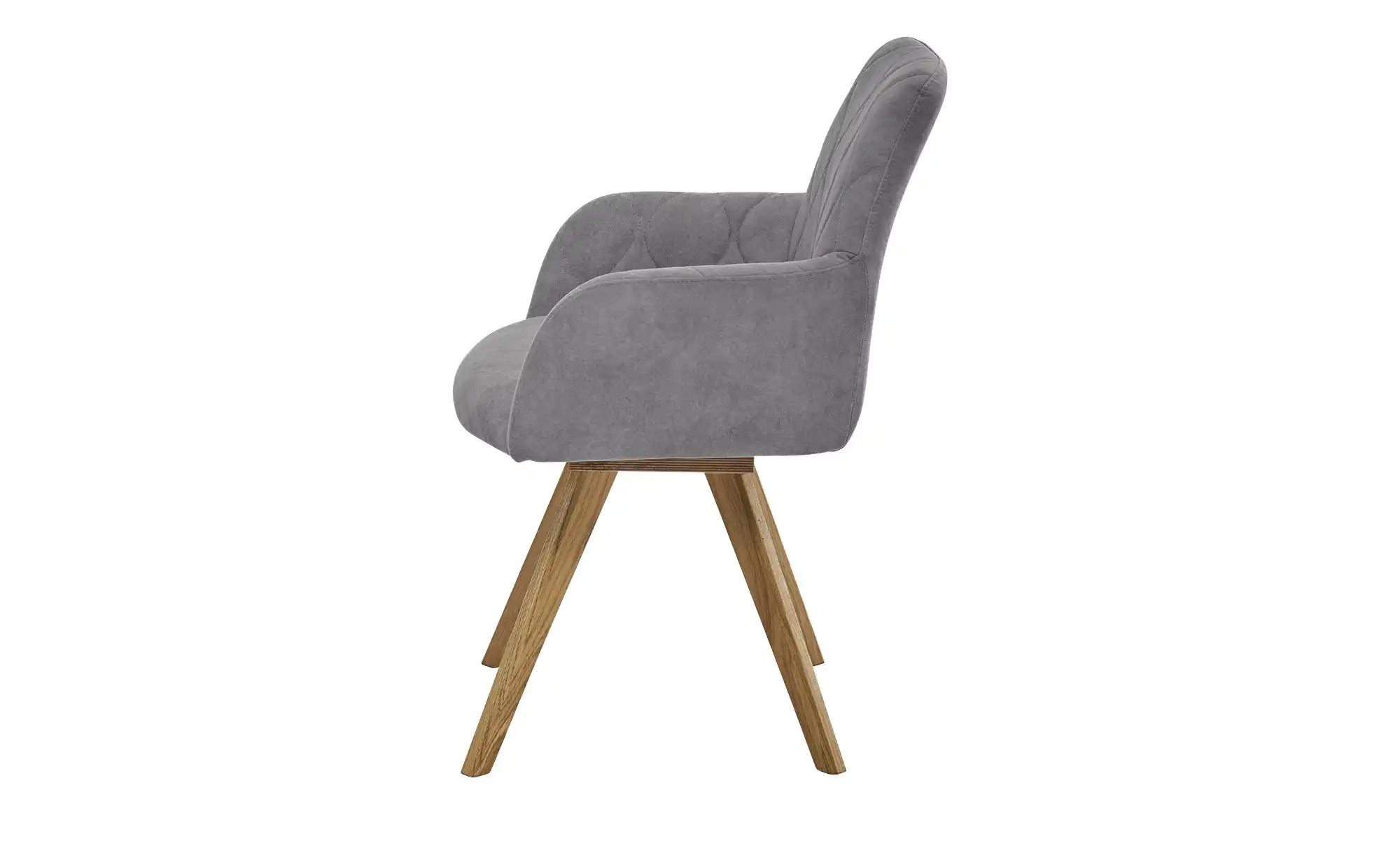 Woodford Esszimmerstuhl  Damask ¦ grau ¦ Maße (cm): B: 61 H: 88 T: 66.5 Stü günstig online kaufen