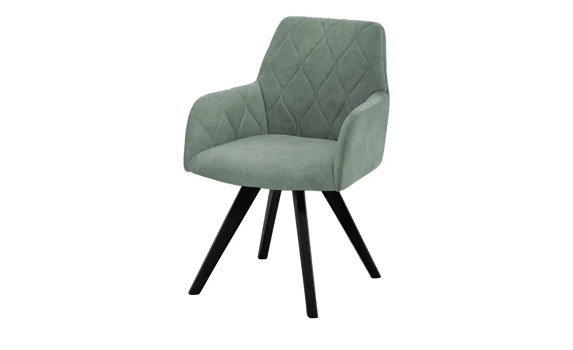 Woodford Esszimmerstuhl  Damask ¦ grün ¦ Maße (cm): B: 61 H: 88 T: 66.5 Stü günstig online kaufen
