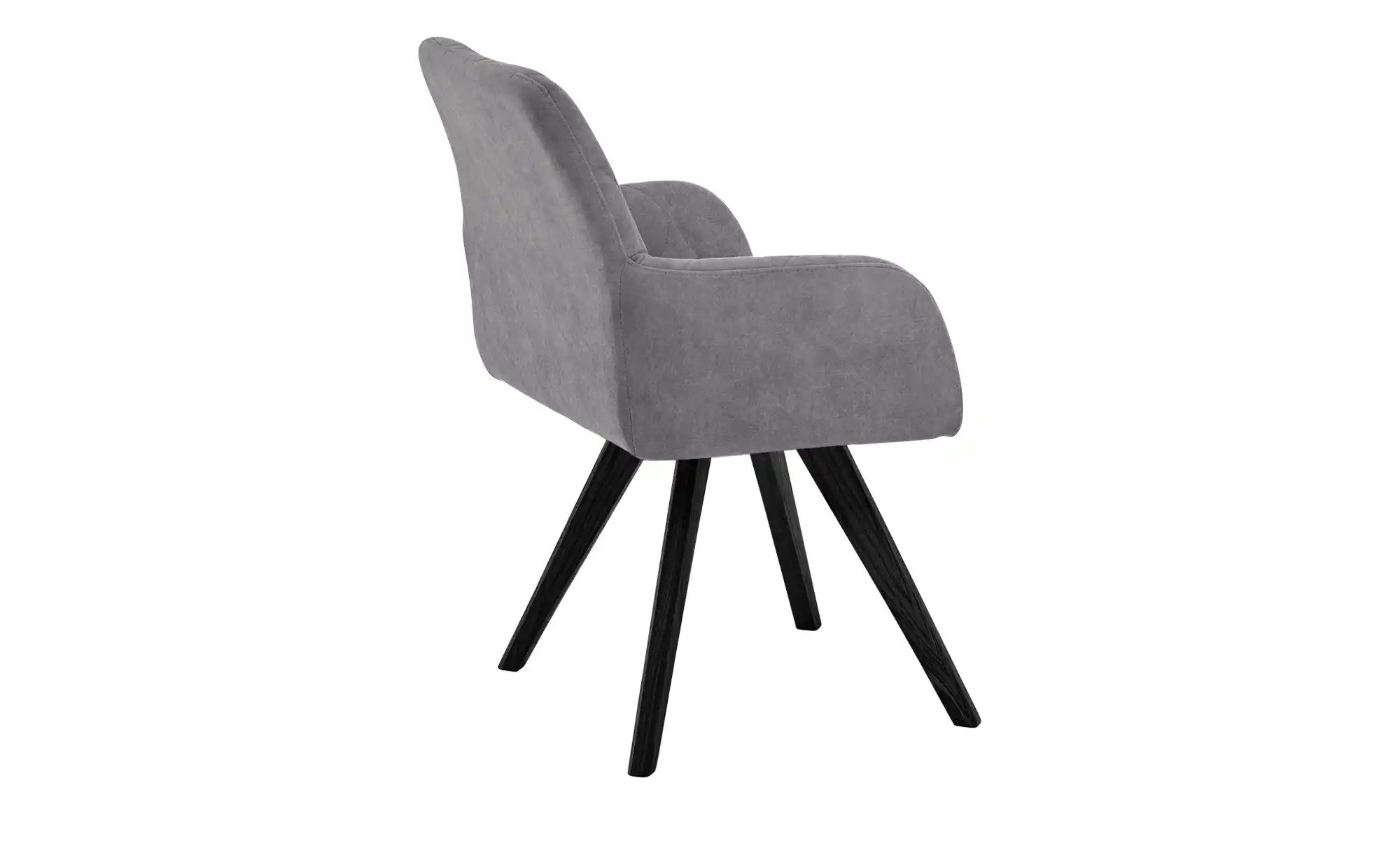 Woodford Esszimmerstuhl  Damask ¦ grau ¦ Maße (cm): B: 61 H: 88 T: 66.5 Stü günstig online kaufen