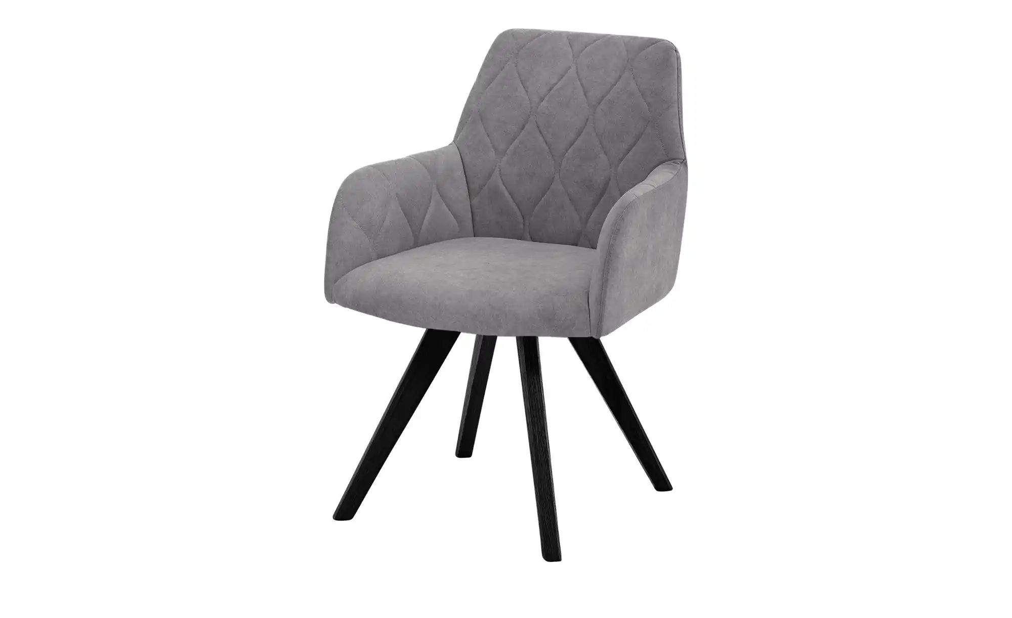 Woodford Esszimmerstuhl  Damask ¦ grau ¦ Maße (cm): B: 61 H: 88 T: 66.5 Stü günstig online kaufen
