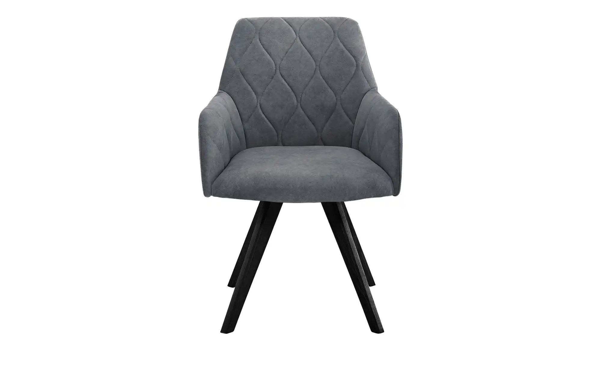 Woodford Esszimmerstuhl  Damask ¦ grau ¦ Maße (cm): B: 61 H: 88 T: 66.5 Stü günstig online kaufen