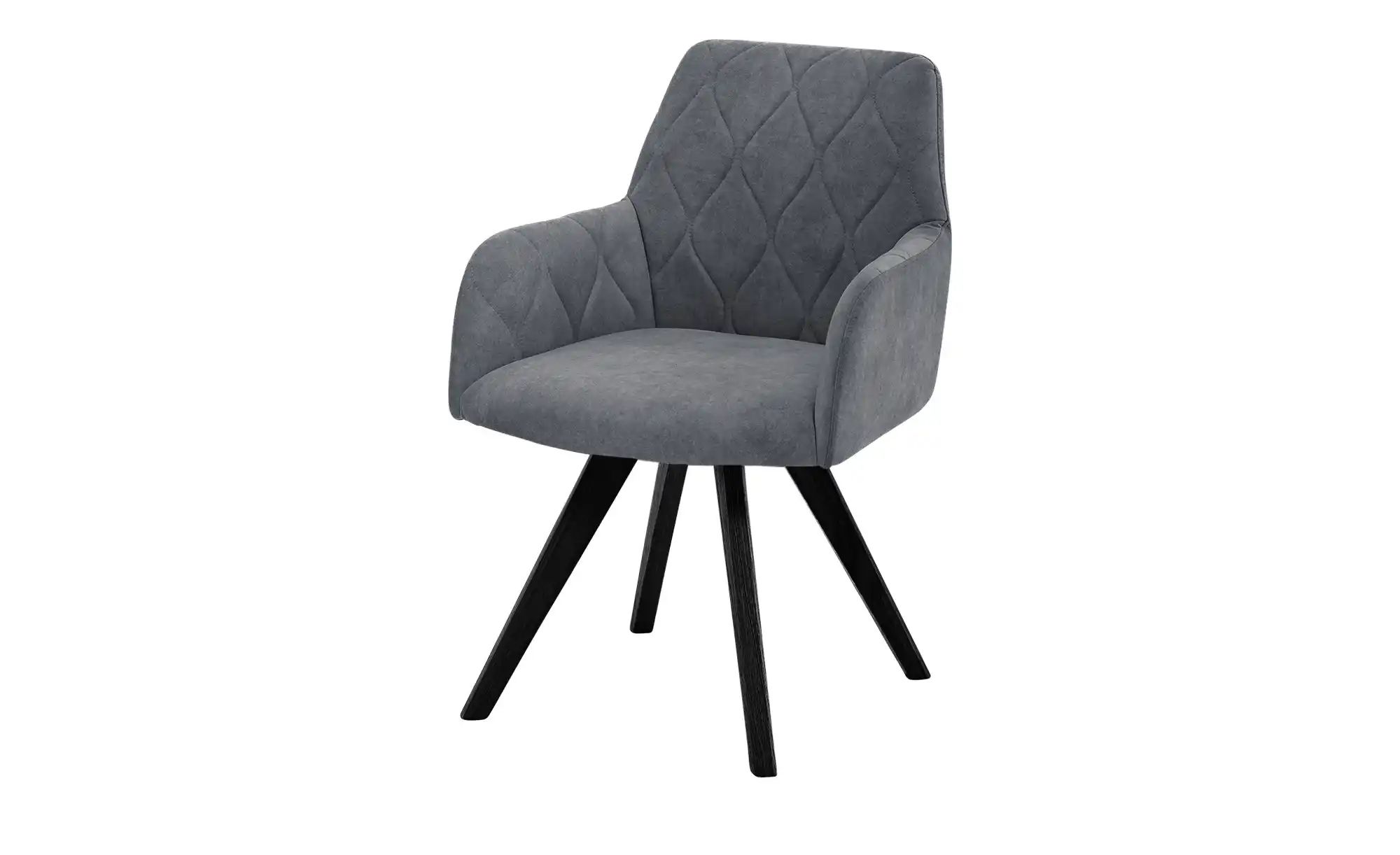 Woodford Esszimmerstuhl  Damask ¦ grau ¦ Maße (cm): B: 61 H: 88 T: 66.5 Stü günstig online kaufen